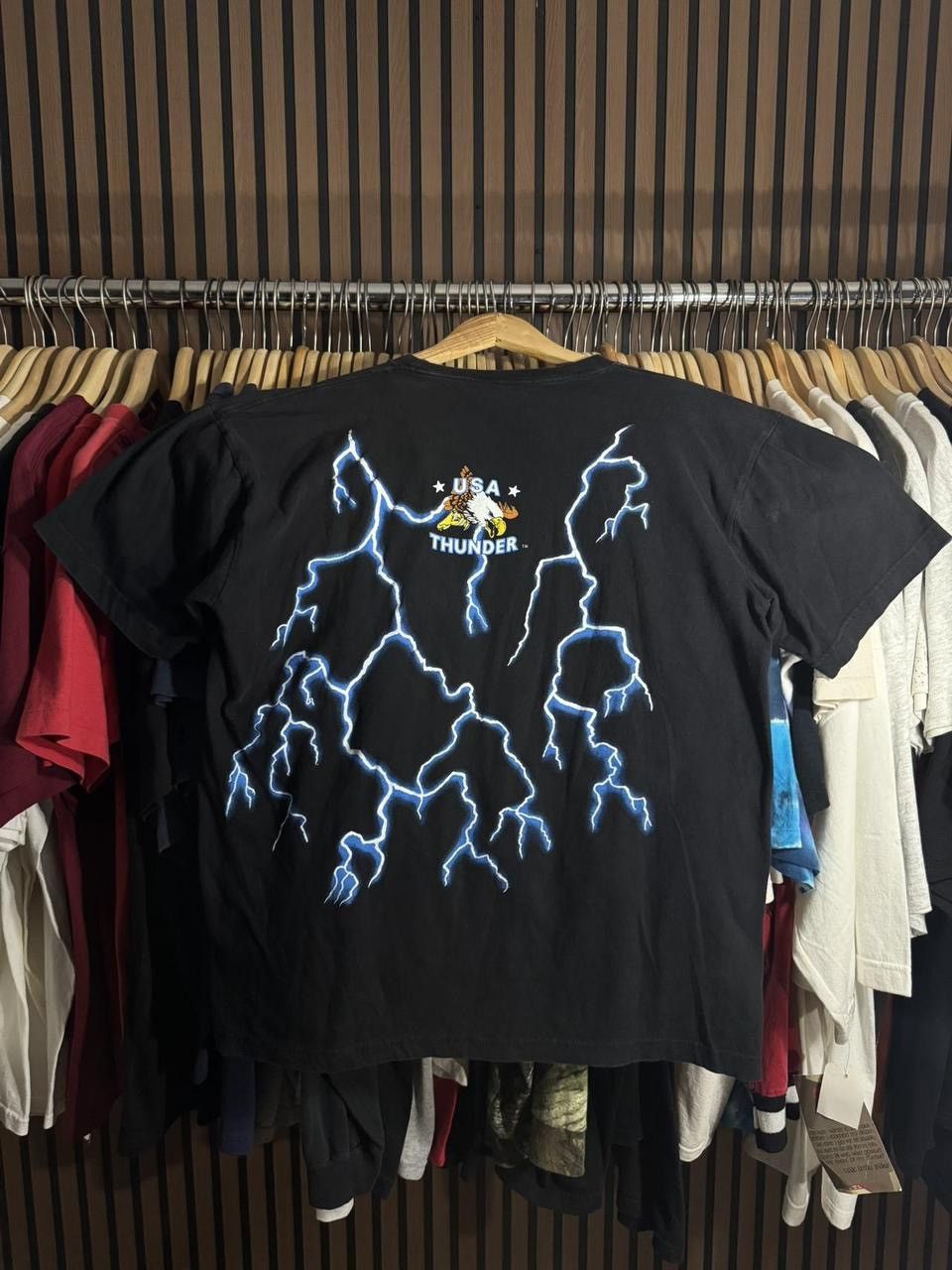 Other Vintage 90s Leader Of the Pack American Thunder Tee Size US L / EU 52-54 / 3 - 5 Thumbnail