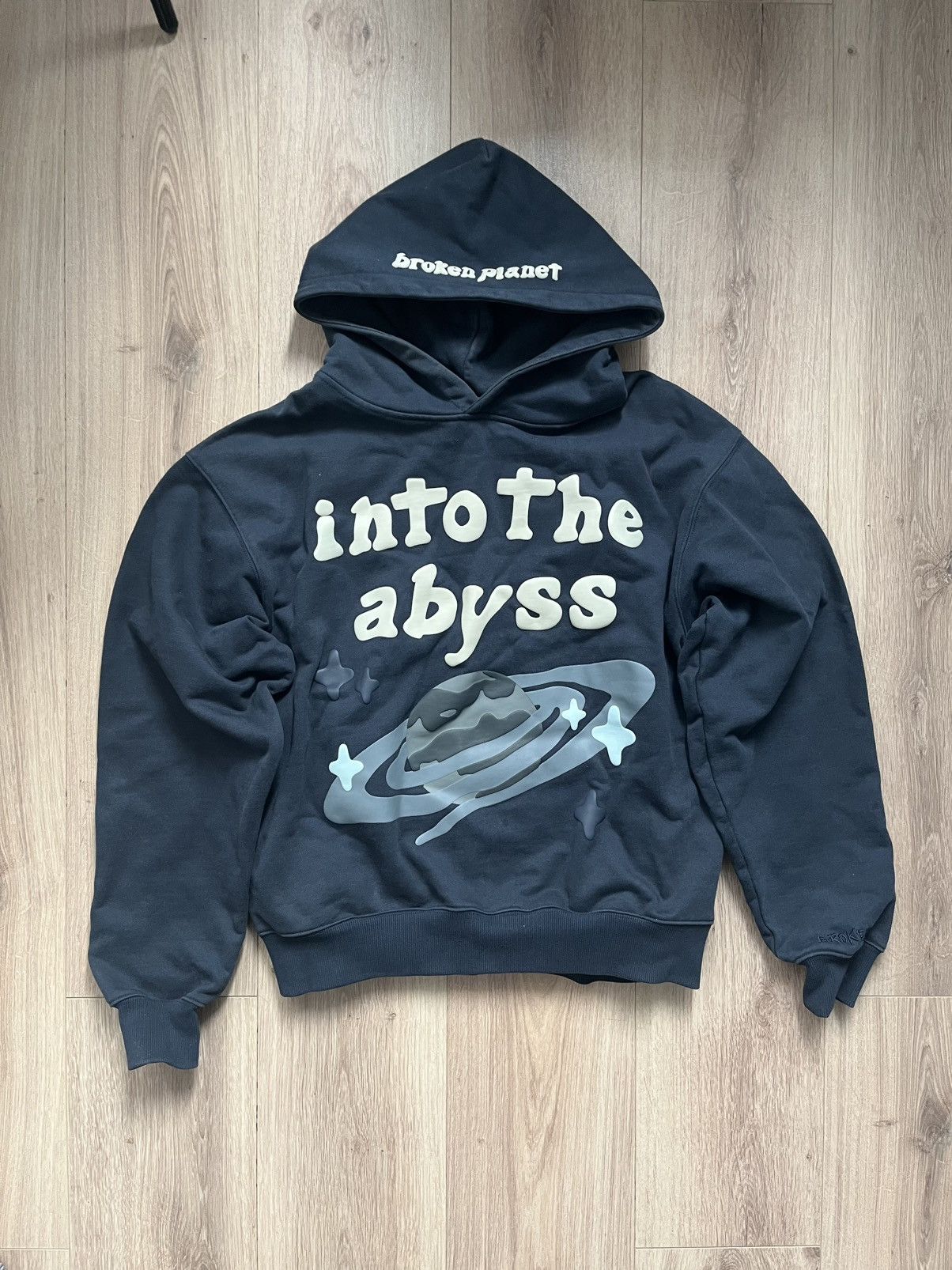 Broken Planet Broken Planet Sweatshirt Hoodie “into the abyss” Blue Size US M / EU 48-50 / 2 - 2 Thumbnail