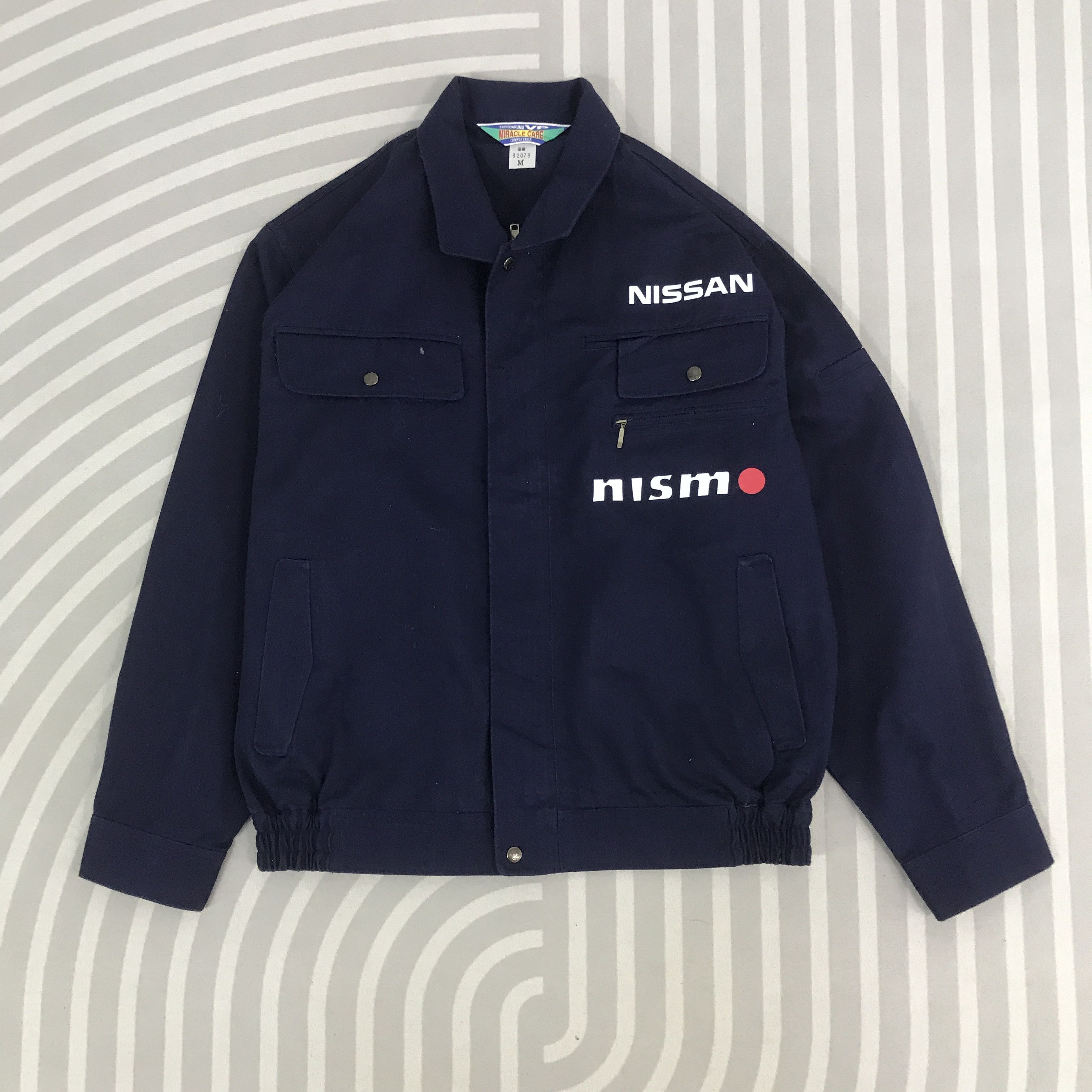 Japanese Brand × Vintage Vintage Nissan X nismo Racing navy custom Jacket Size US M / EU 48-50 / 2 - 1 Thumbnail
