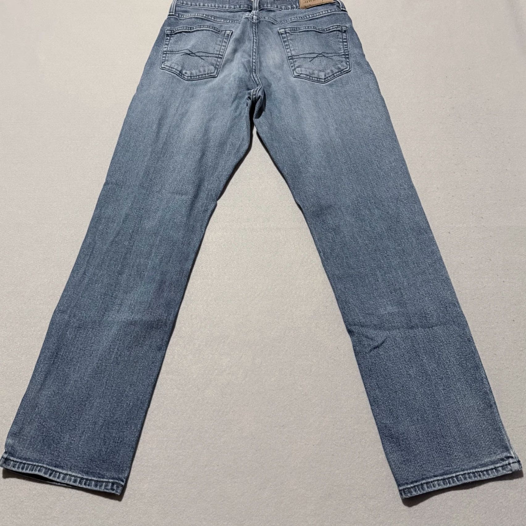 Vintage Signature by Levi Strauss Athletic Jeans Men Blue Distressed 30x32 Jeans Size US 30 / EU 46 - 2 Thumbnail