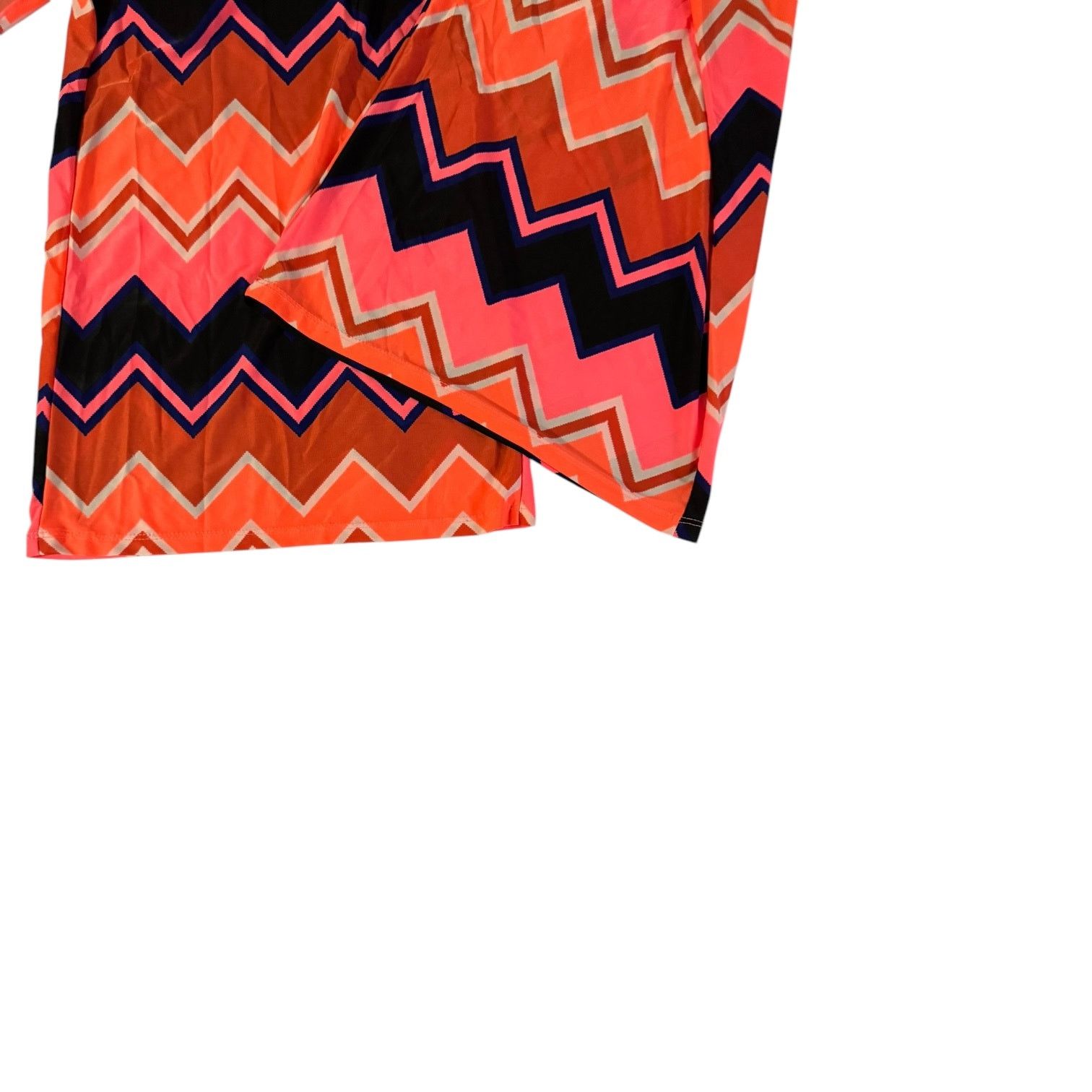 rue21 Rue 21 Brightly Colored Retro Ruffled Women’s Jumper Small Size 28" / US 6 / IT 42 - 2 Thumbnail