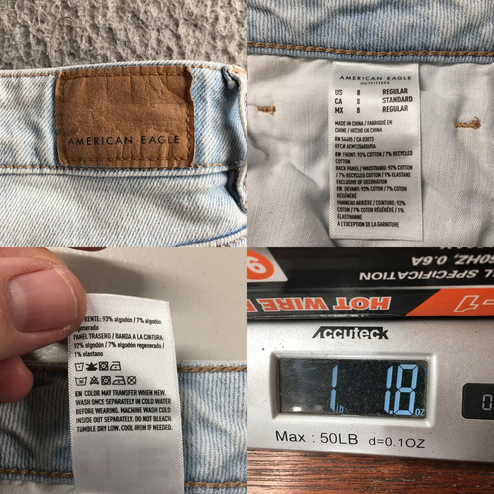 American Eagle Outfitters American Eagle Outfitters Mom Jeans Womens 8R Blue Denim Distressed Zip Fly 5-Pocket Regular Waist 31in Inseam 26in size 8 Size 30" / US 8 / IT 44 - 11 Thumbnail