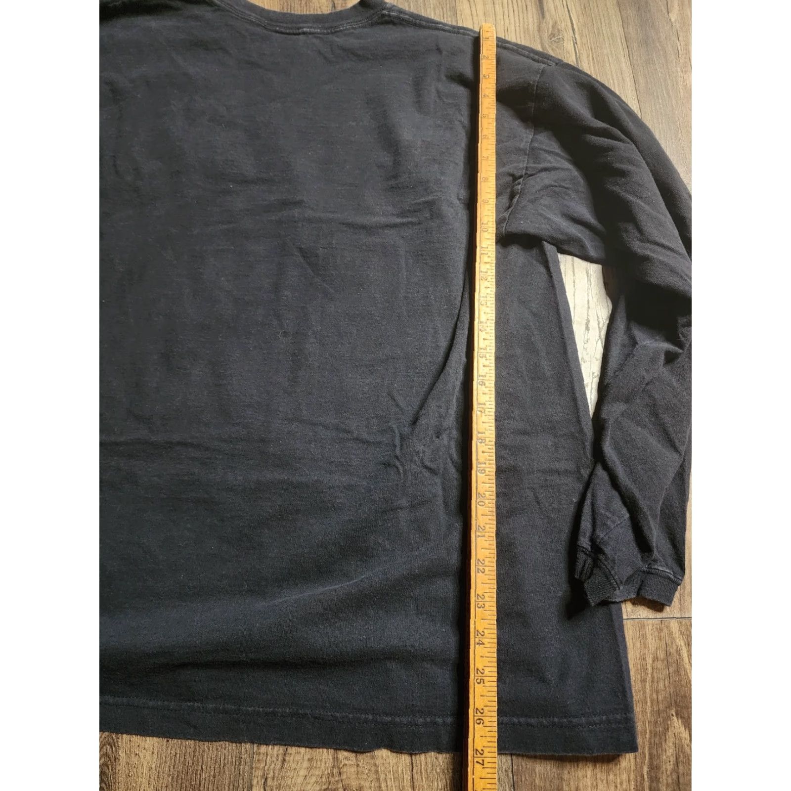 Vintage VINTAGE B.U.M. Equipment Graphic Print Long Sleeve T-Shirt Large Black 90s Hip Hop Urban Mens Size US L / EU 52-54 / 3 - 2 Thumbnail