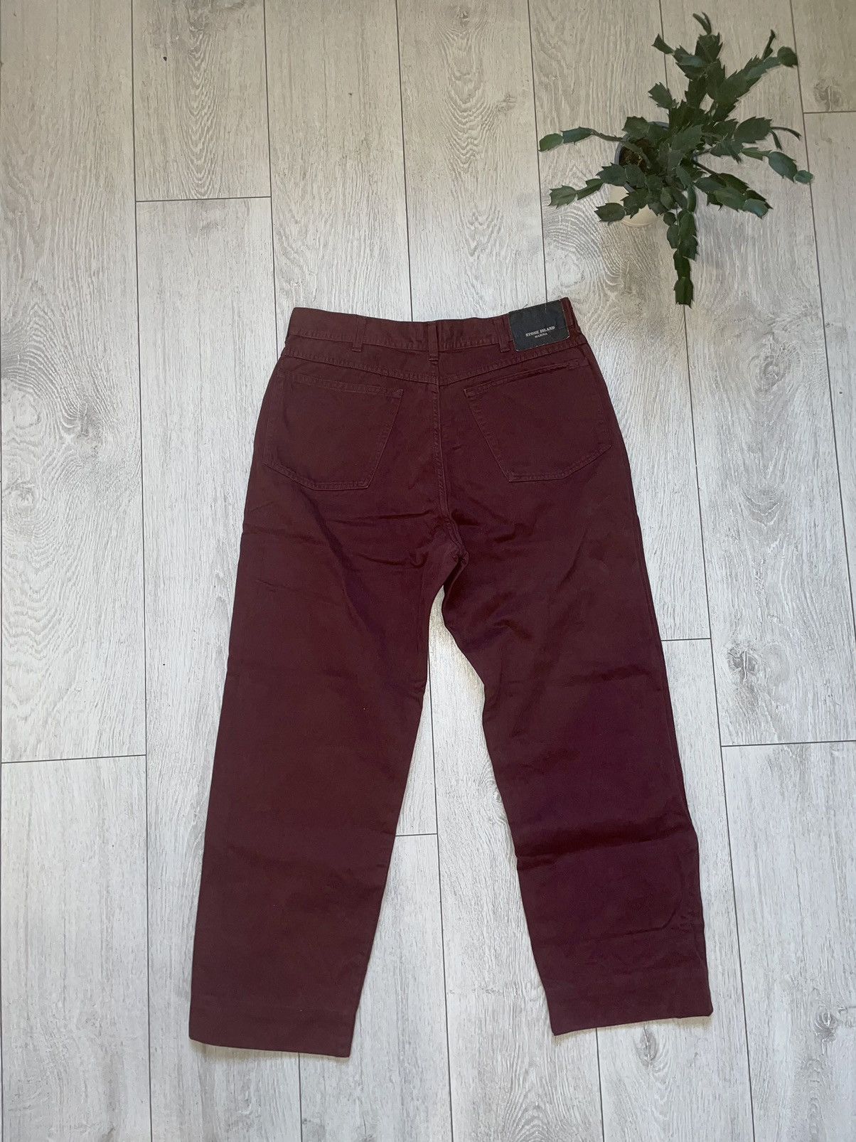 Massimo Osti × Stone Island Stone Island Marina Pants Vintage 1997 Size US 32 / EU 48 - 1 Thumbnail