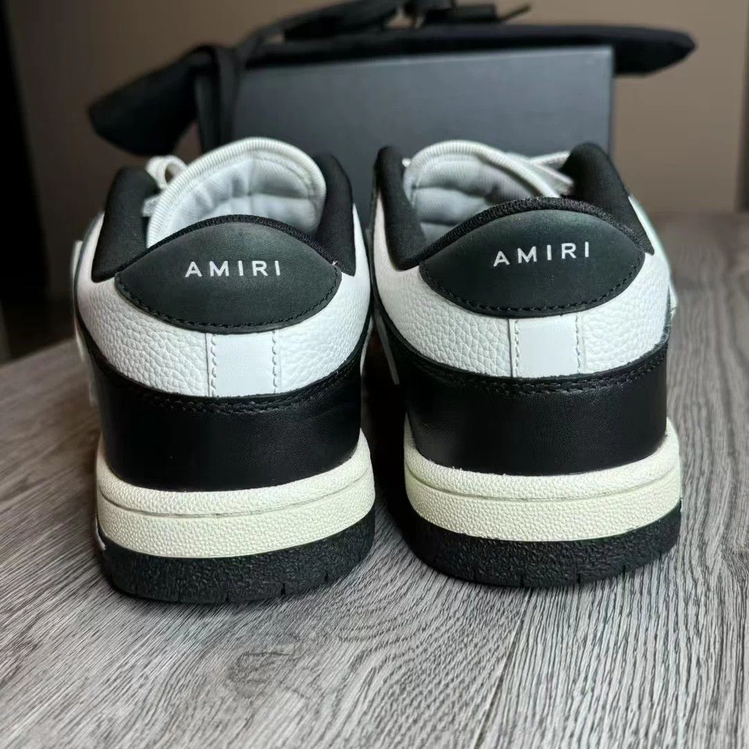 Amiri AMIRI Black & White Bone EU42 New Size US 9 / EU 42 - 5 Thumbnail