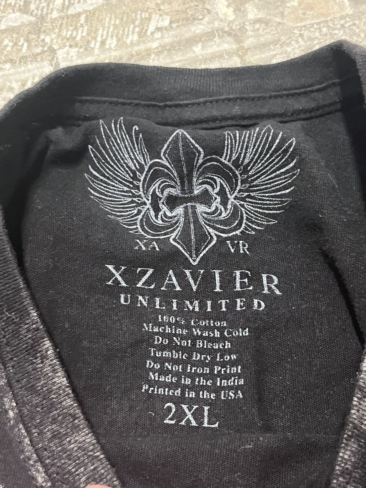Affliction × Vintage Affliction style grunge y2k skater hype opium goth emo tee Size US XXL / EU 58 / 5 - 8 Thumbnail