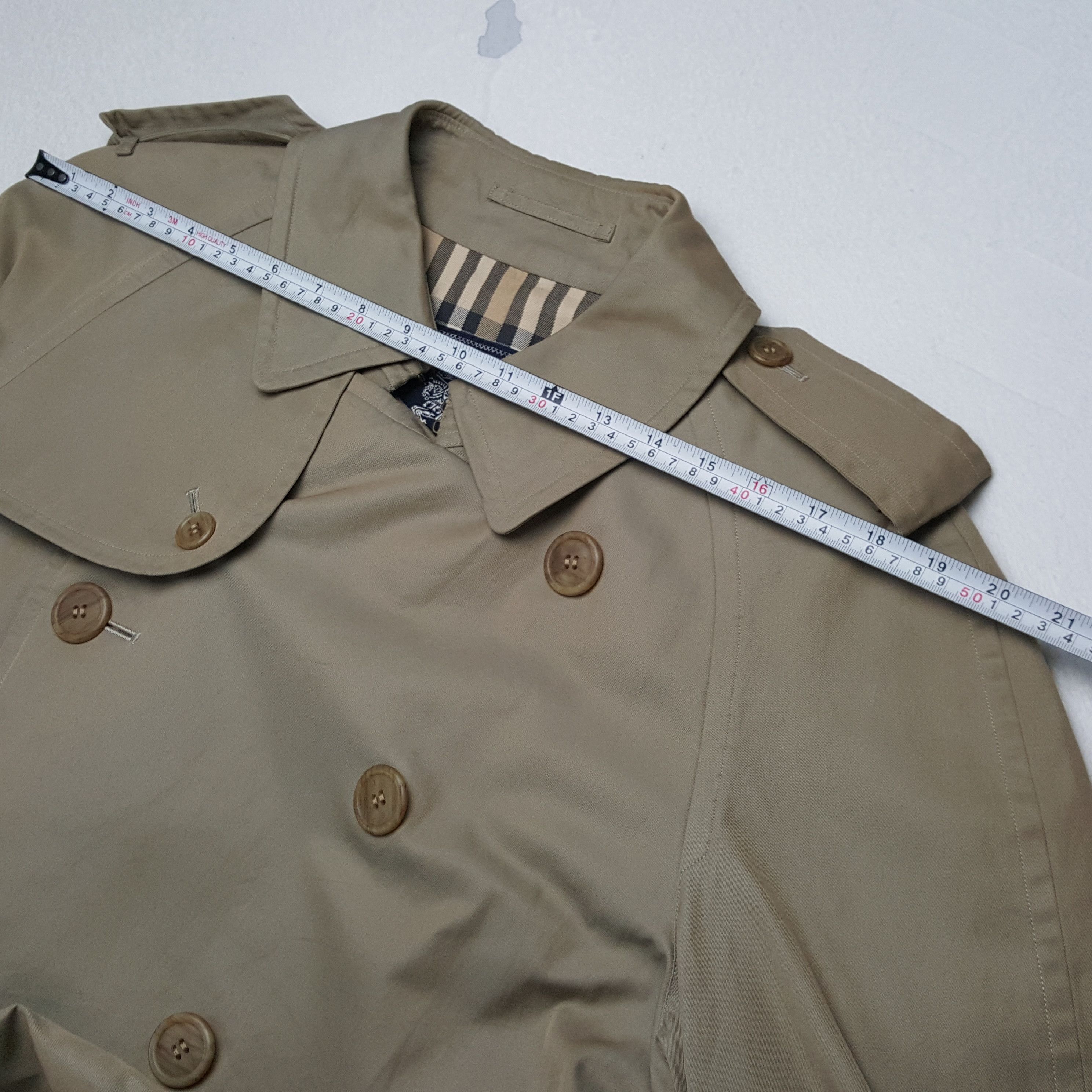 Burberry × Vintage BURBERRYS Luxury Brand Winter Fashion Trench Coat Jacket Size US M / EU 48-50 / 2 - 5 Thumbnail