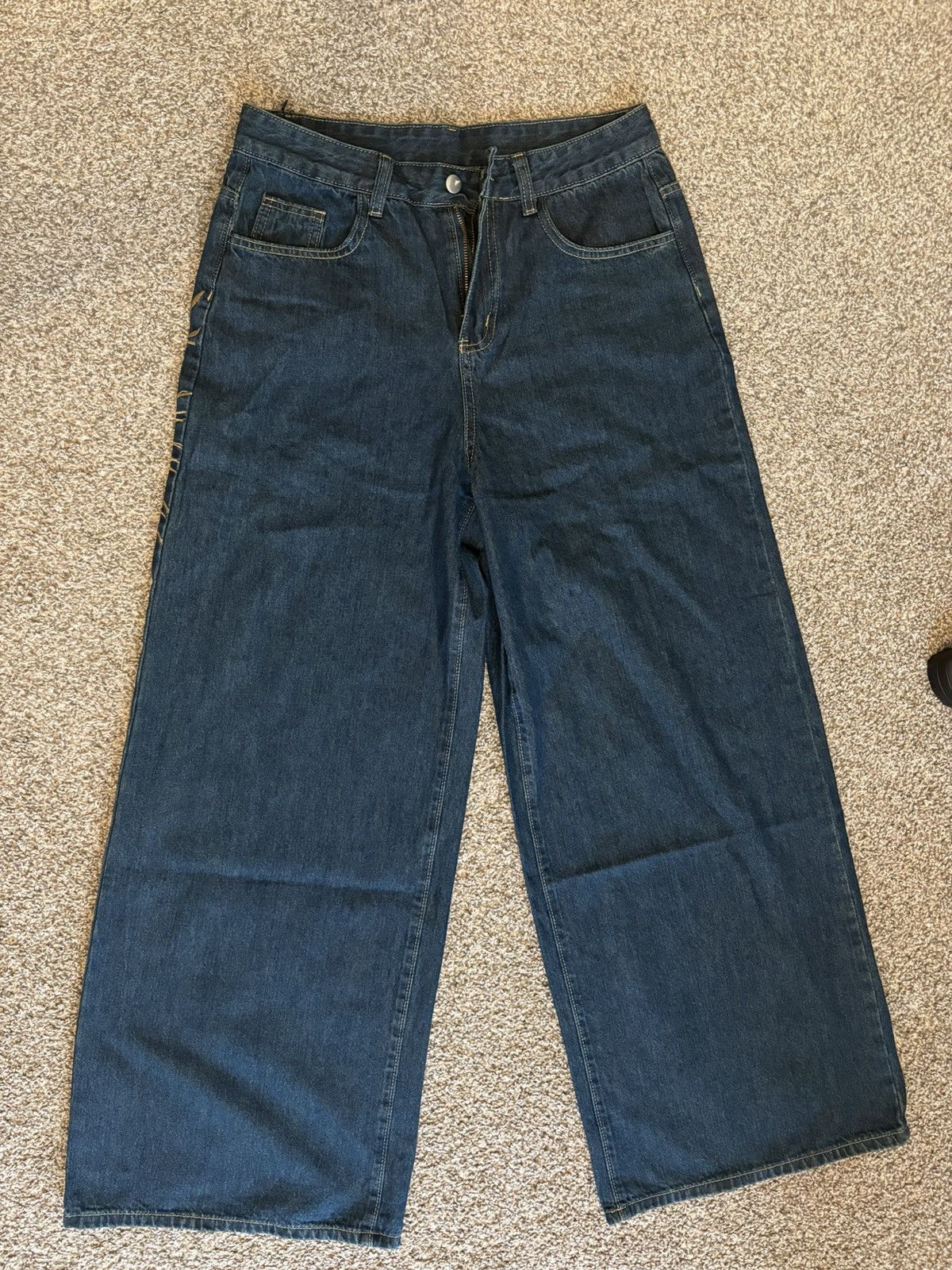 Other Baggy (denim) jeans Size US 32 / EU 48 - 2 Thumbnail
