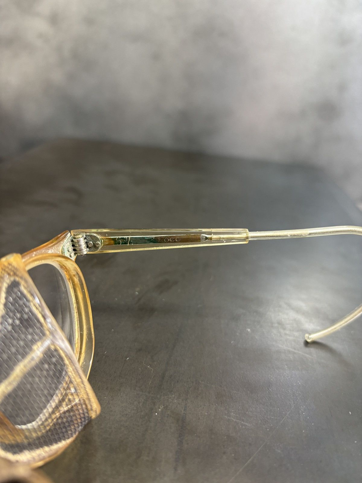 American Optical 1940s American Optical Safety Glasses WW2 Vintage Eye Frames Size ONE SIZE - 17 Thumbnail
