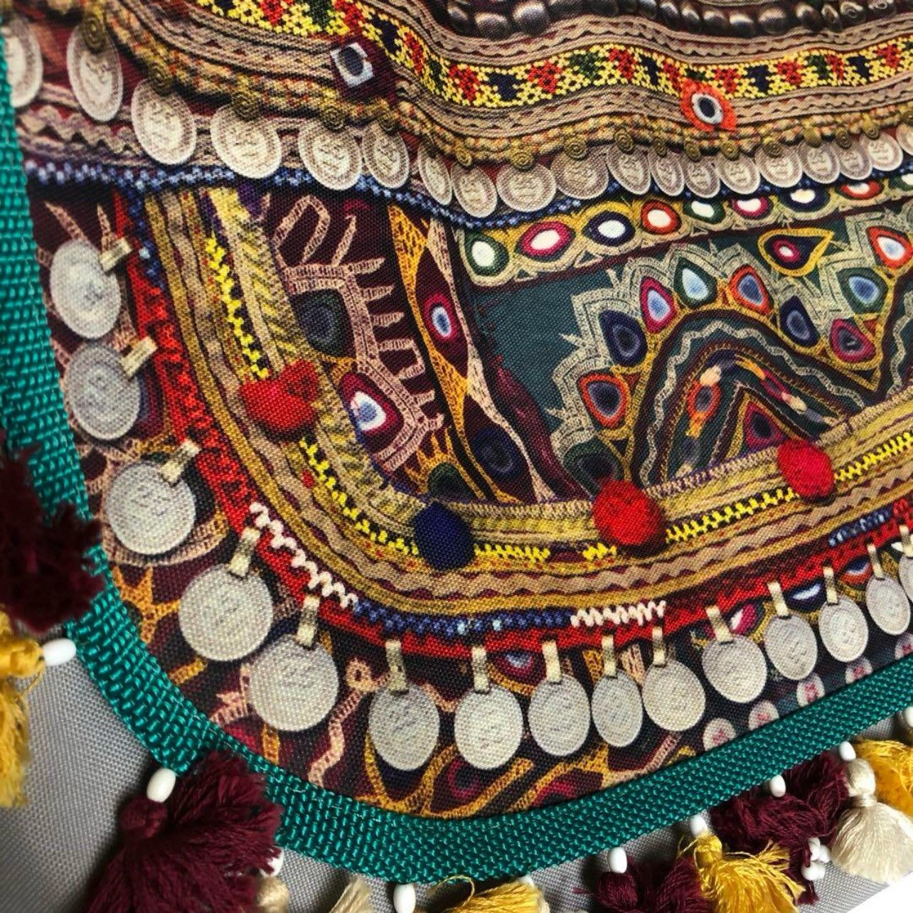 Undercover Undercover SS08 Ethnic Messenger Sling Bag Size ONE SIZE - 3 Thumbnail