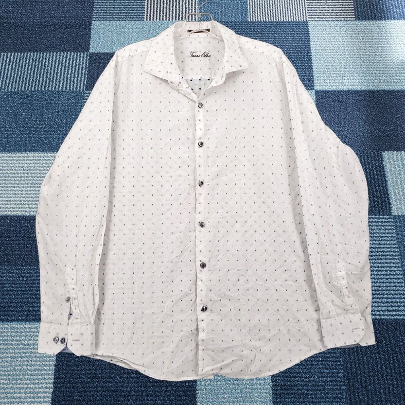 tasso elba dress shirts Tasso Elba Dress Shirt Plaid Long Sleeve Button Up