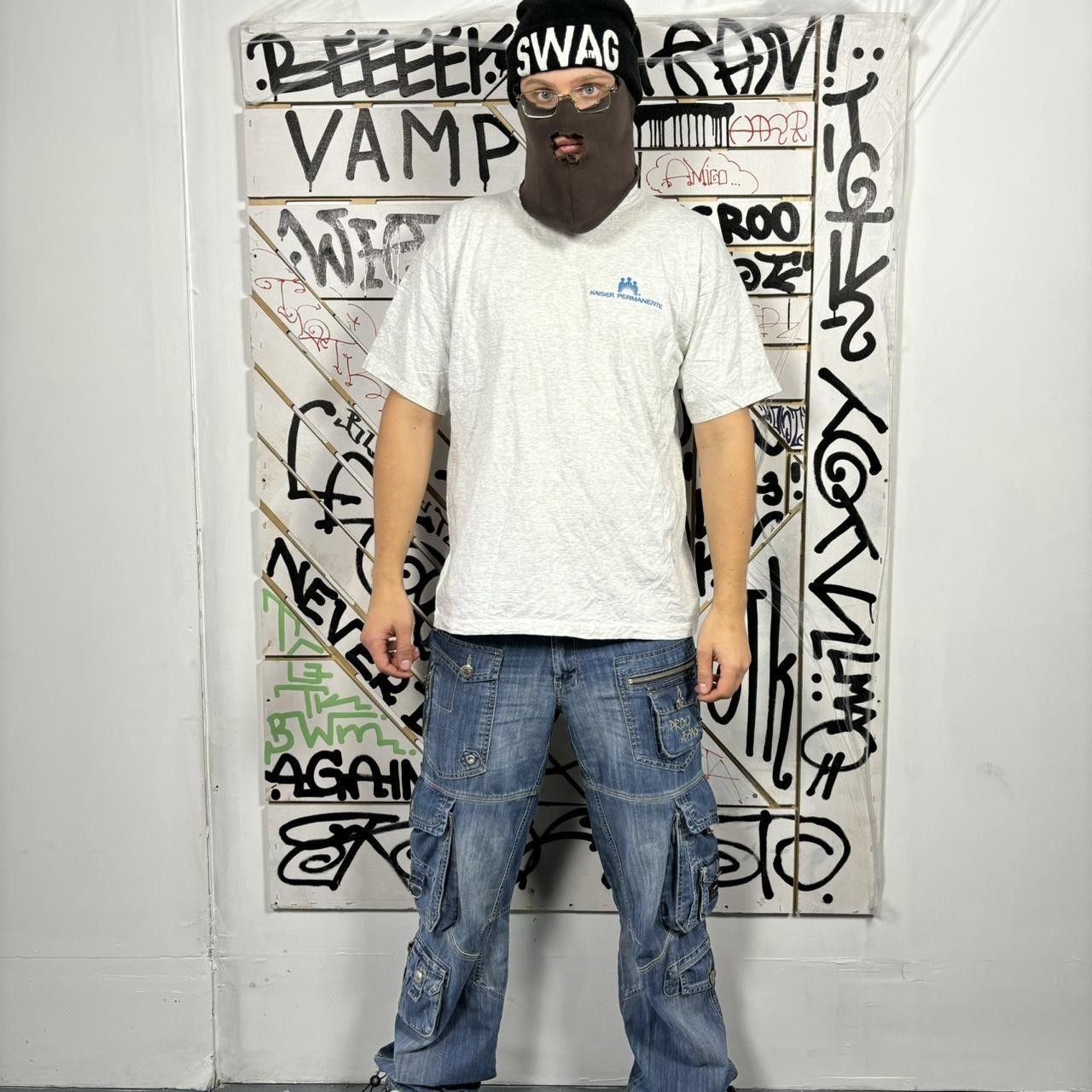 Japanese Brand × Vintage Vintage T-shirt Size US XL / EU 56 / 4 - 1 Thumbnail