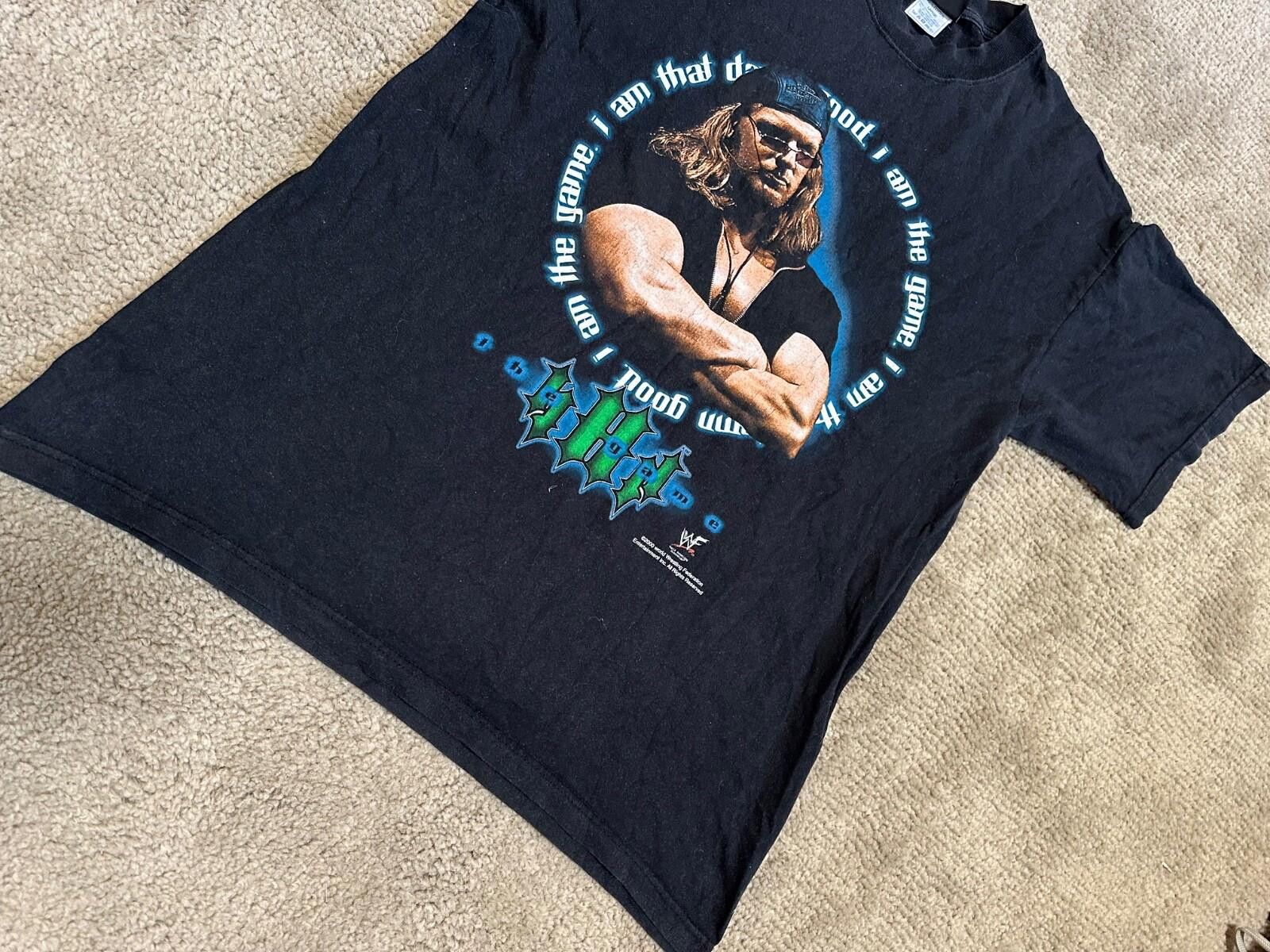 WWE Vintage 2000 WWF Triple H T-Shirt - WWE - Wrestling - 90s Size US L / EU 52-54 / 3 - 2 Thumbnail