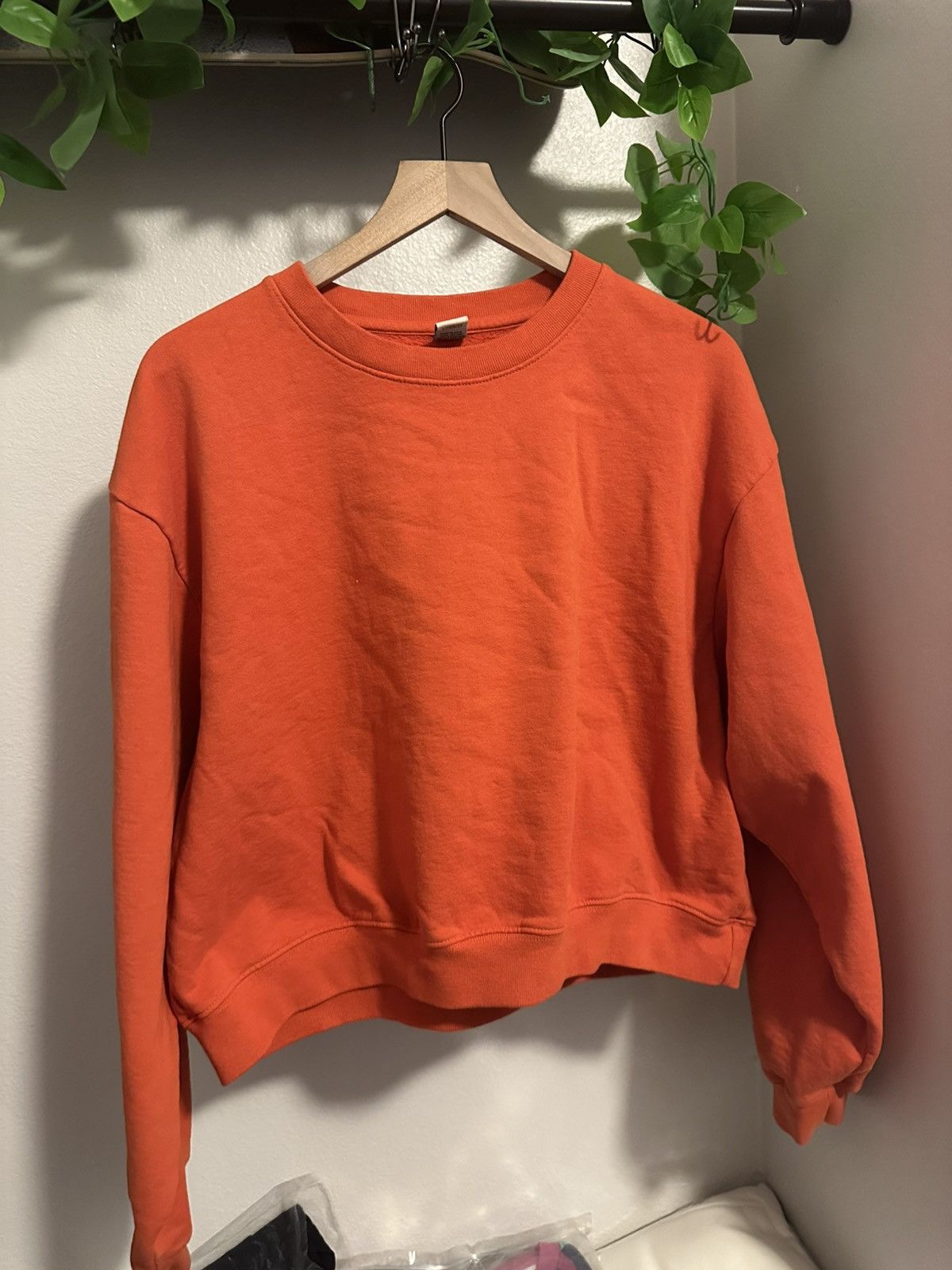 Sporty & Rich Sporty & rich blank crop top Crewneck. Size XL / US 12-14 / IT 48-50 - 1 Thumbnail