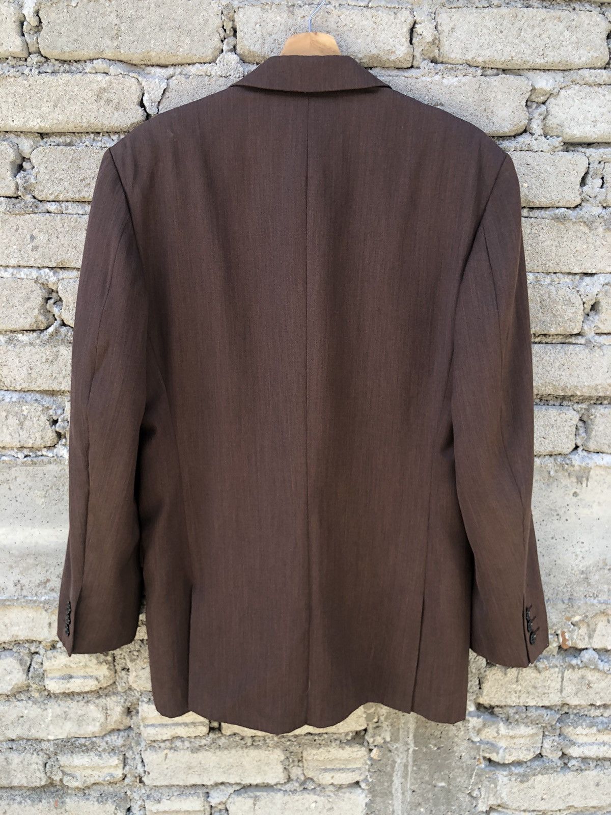 Japanese Brand Vintage Jun Men Brown Blazer’s Jacket Size US L / EU 52-54 / 3 - 2 Thumbnail