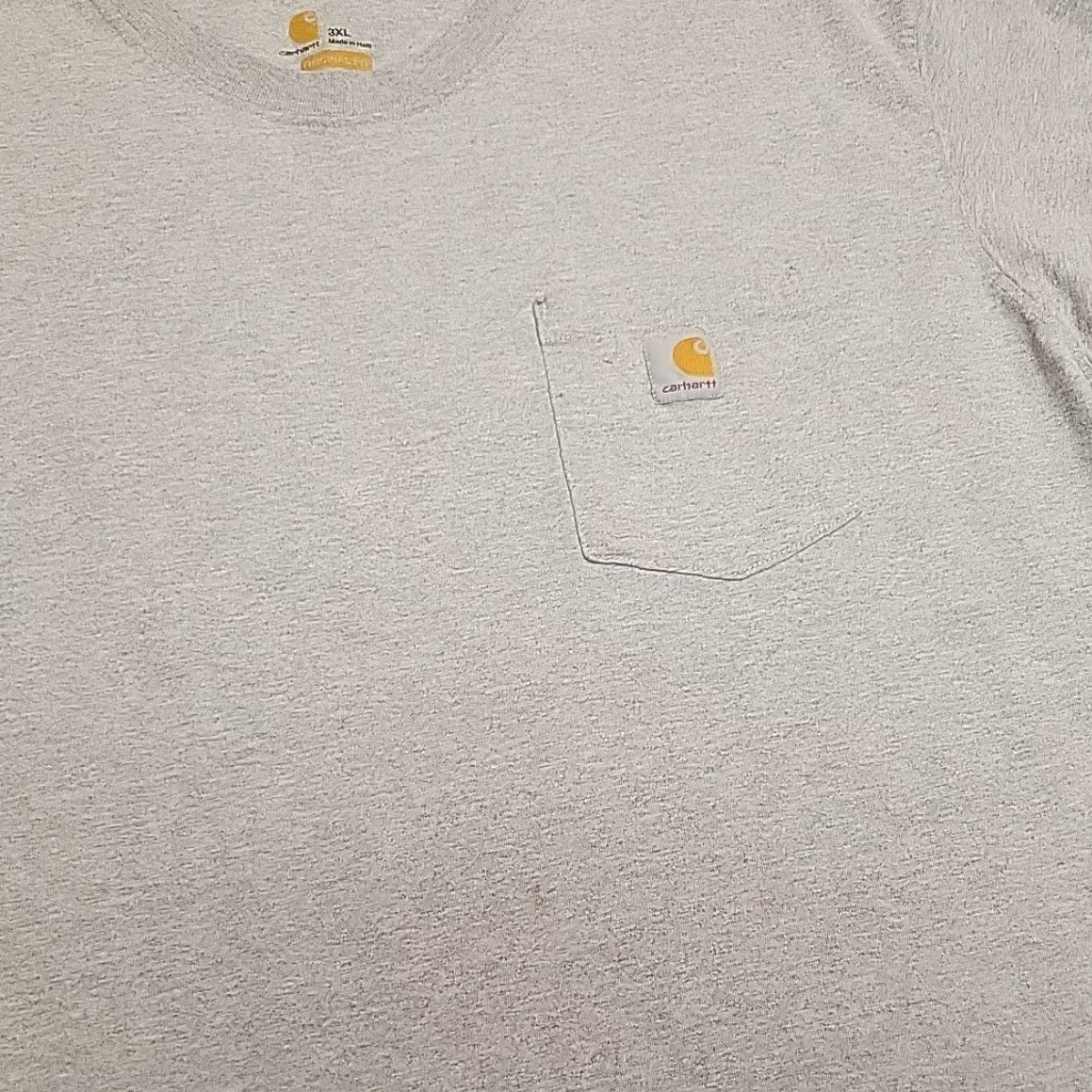 Carhartt VINTAGE Carhartt Shirt Mens 3XL Gray Original Fit Crewneck Long Sleeve Pocket Work TEE Mens Size US XXL / EU 58 / 5 - 3 Thumbnail