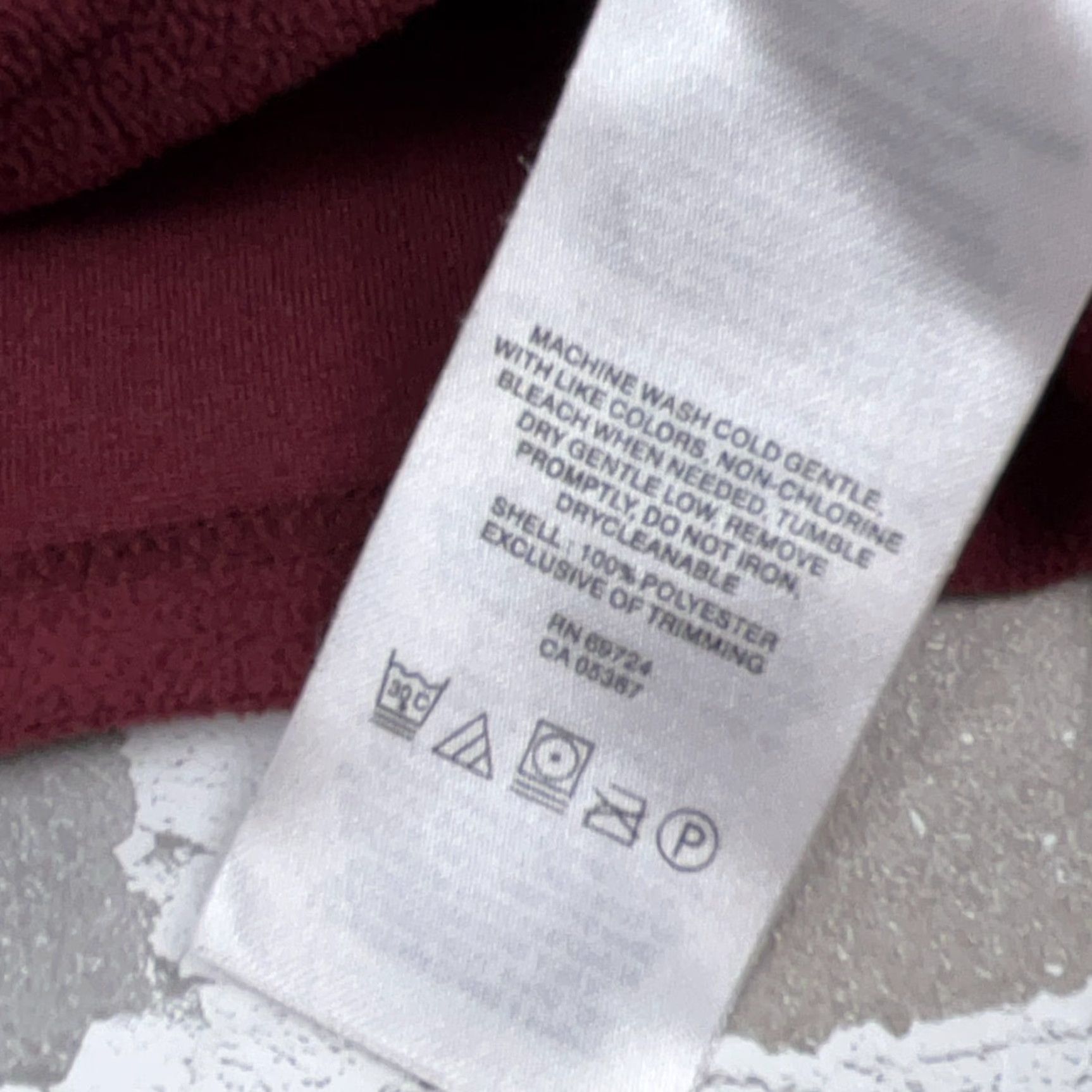 Pinko Columbia Sweater Women XL Maroon Pink Pullover 1/4 Zip Fleece Jacket Raglan Sleeve Mock Neck Size XL / US 12-14 / IT 48-50 - 4 Thumbnail