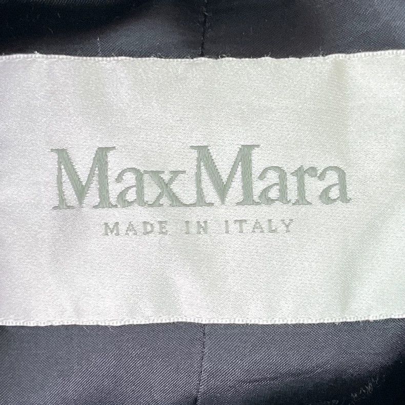 Max Mara Max Mara Black Camel Coat Size L / US 10 / IT 46 - 3 Thumbnail