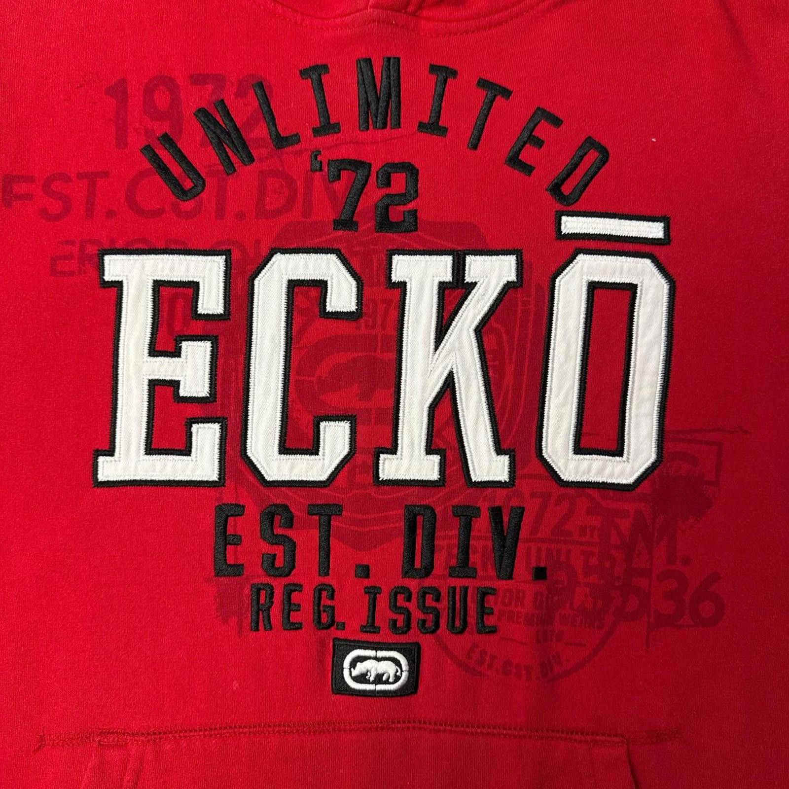 Ecko Unltd. Y2K Ecko Unltd Red Hoodie – Large Size US L / EU 52-54 / 3 - 4 Thumbnail
