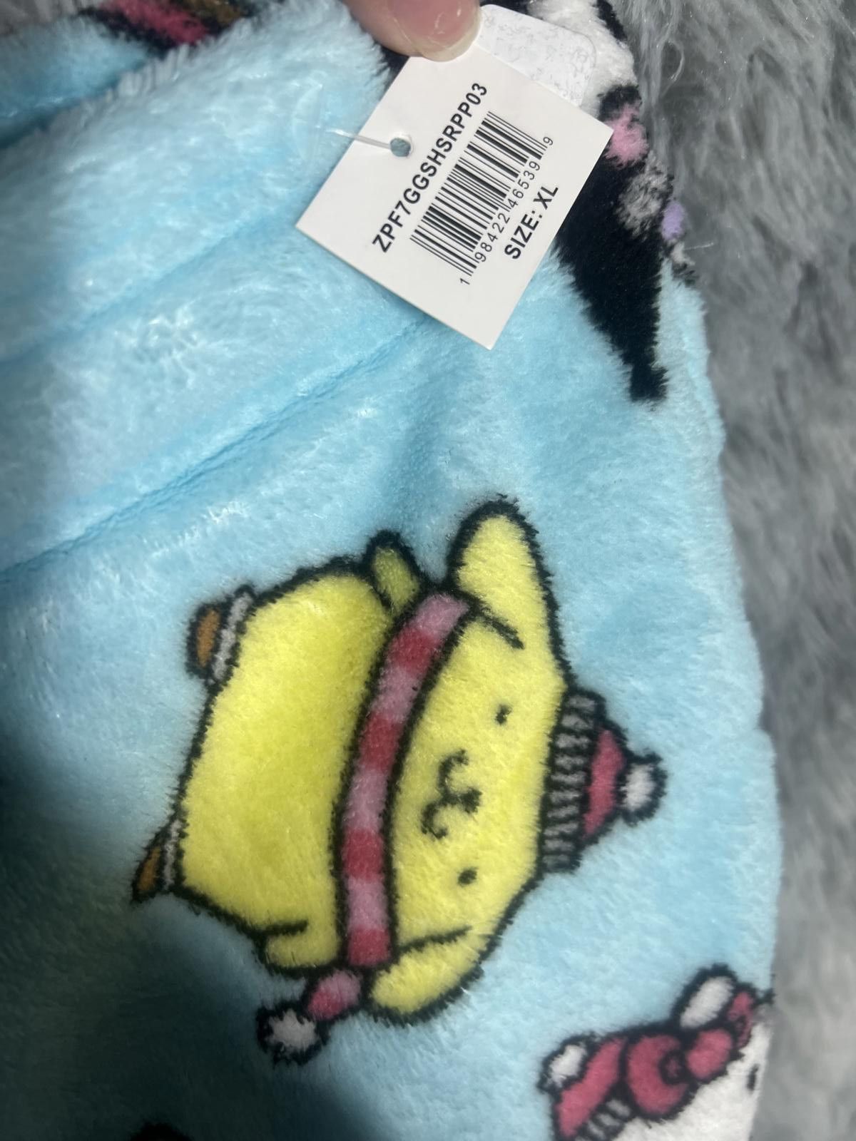Other Sanrio Character Blue Fleece Pajama Pants Size XL Size ONE SIZE - 3 Thumbnail