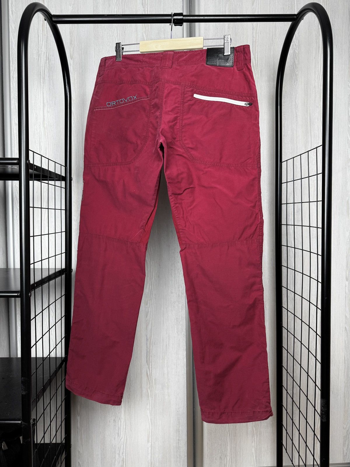 ORTOVOX Ortovox Corvara Red Burgundy Outdoor Women’s Pants L Size 30" / US 8 / IT 44 - 5 Thumbnail
