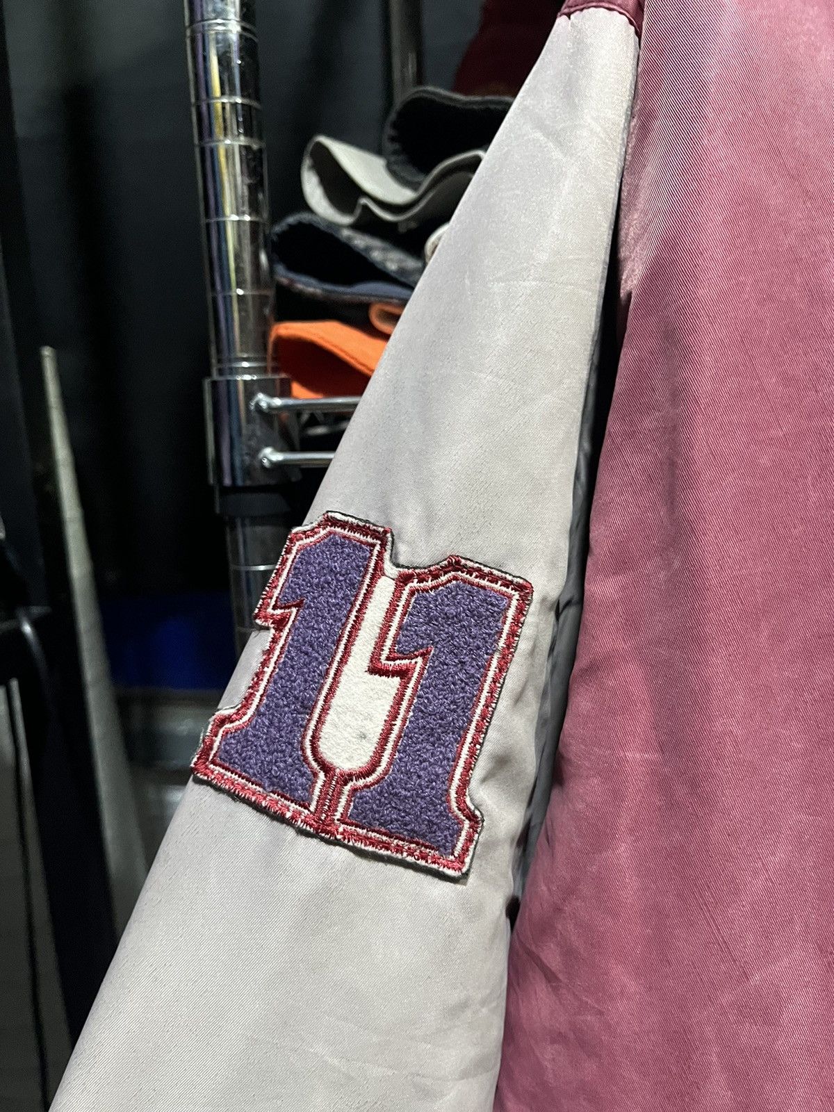 Asics ASICS Isiah Thomas no.11 Basketball Varsity Jacket 90s Size US XL / EU 56 / 4 - 5 Thumbnail