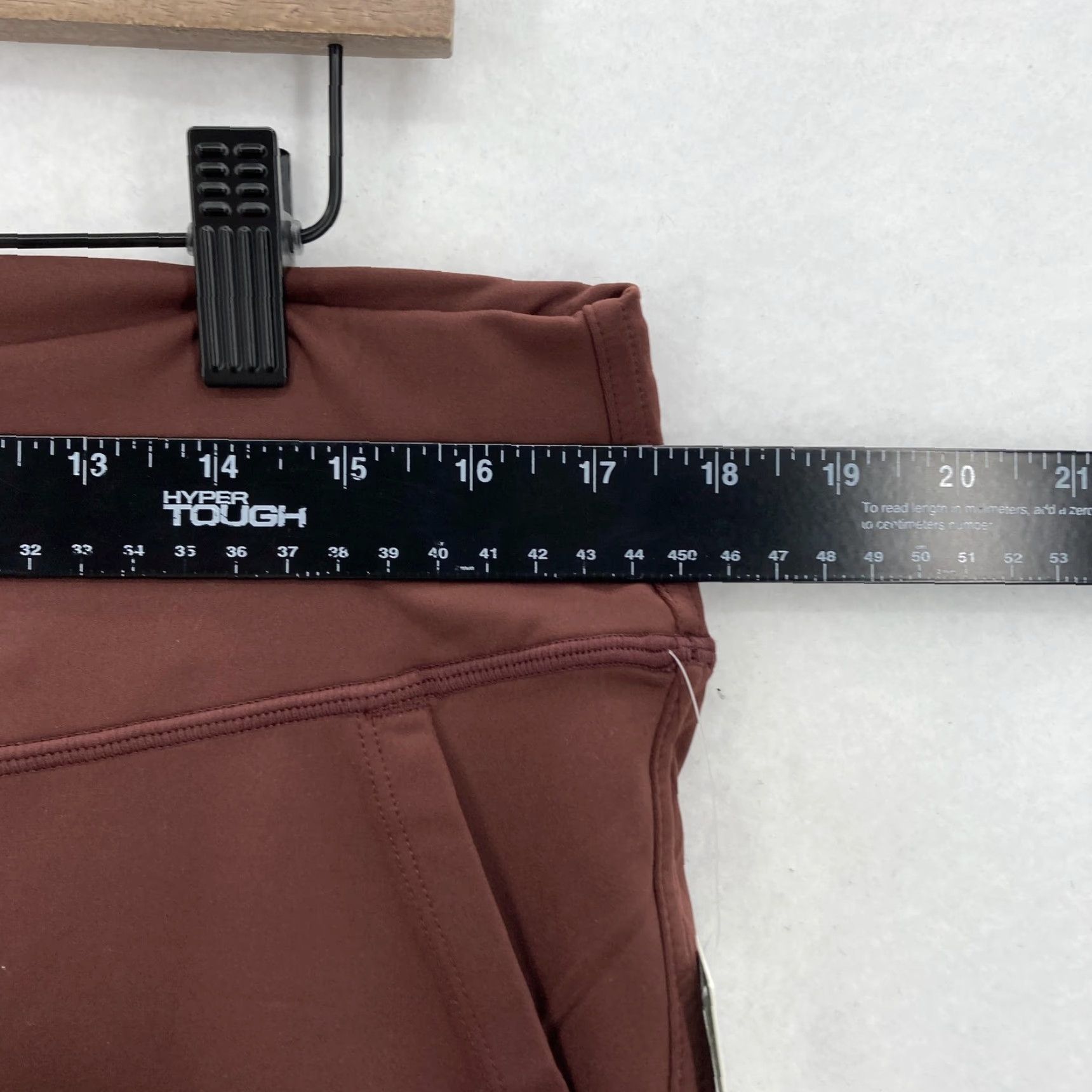 Vintage Willit Pants Womens XL Brown Wide-Leg Yoga Lounge Drawstring Pockets Athletic Size 40" / US 18 - 6 Thumbnail