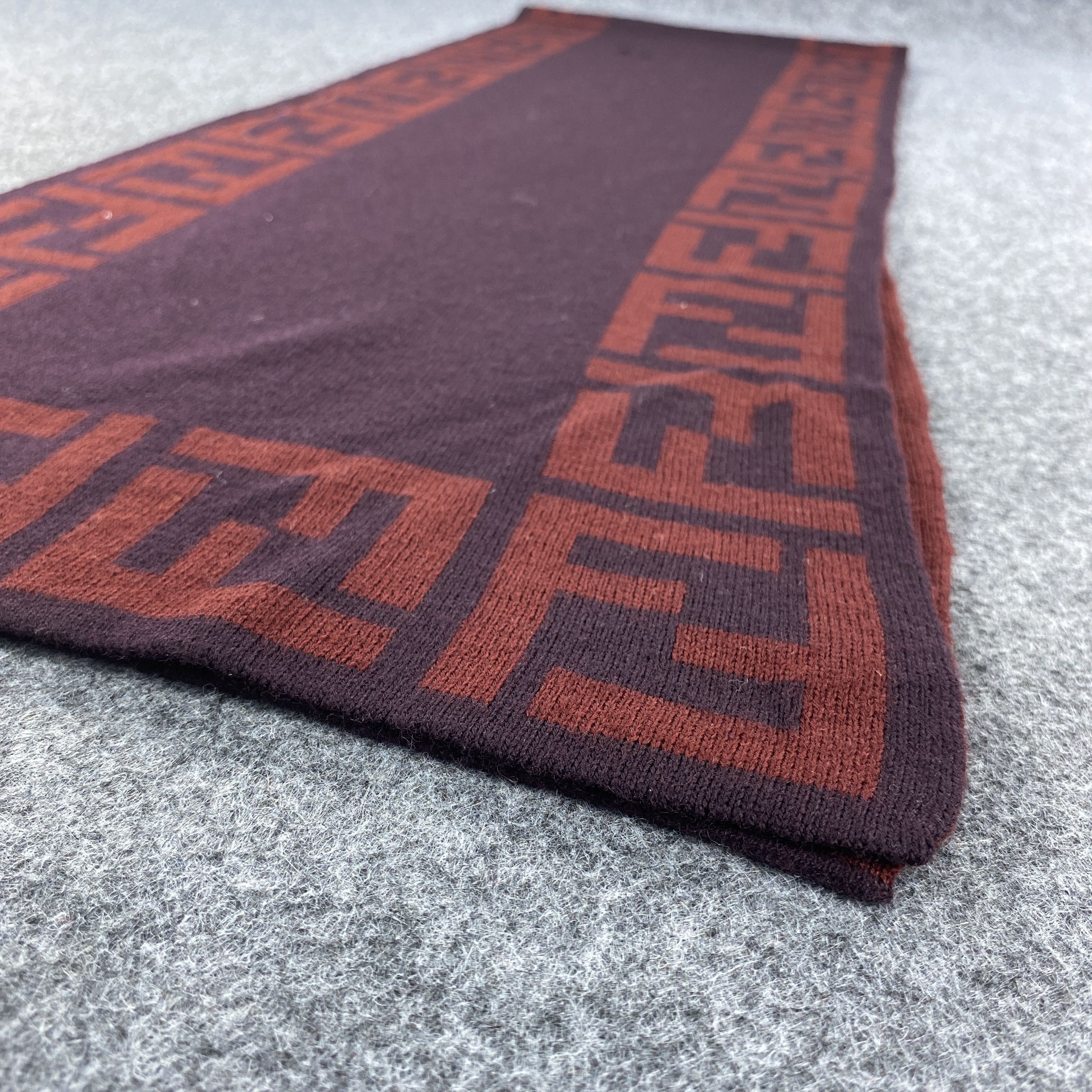 Fendi × Vintage FENDI Scarf # Muffler # Neckwear # D462 Size ONE SIZE - 8 Thumbnail