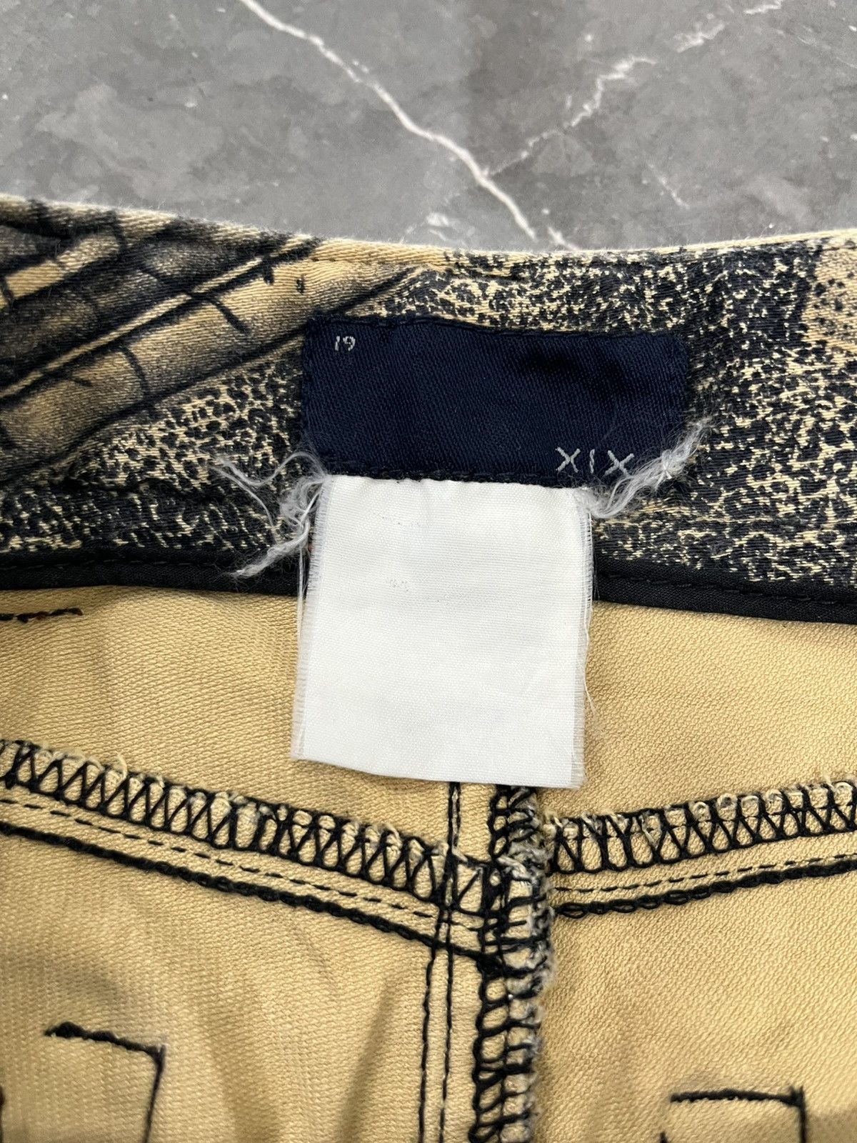 If Six Was Nine × Japanese Brand × Le Grande Bleu (L.G.B.) Xix art pants jpg styled Size 30" / US 8 / IT 44 - 5 Thumbnail