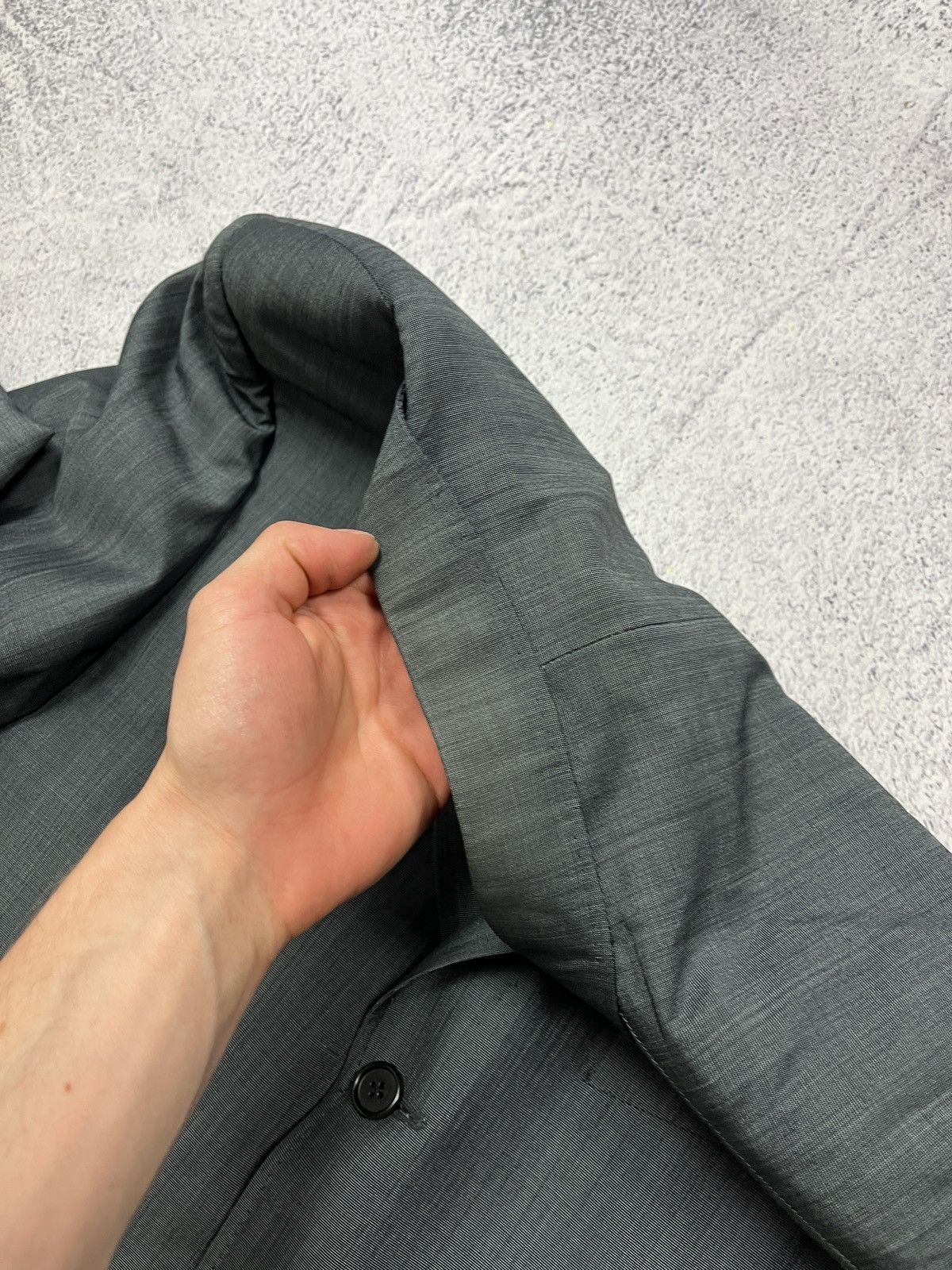 Canali Vintage Canali Wool Silk Suit Blazer Jacket And Pants Size 50R - 12 Thumbnail