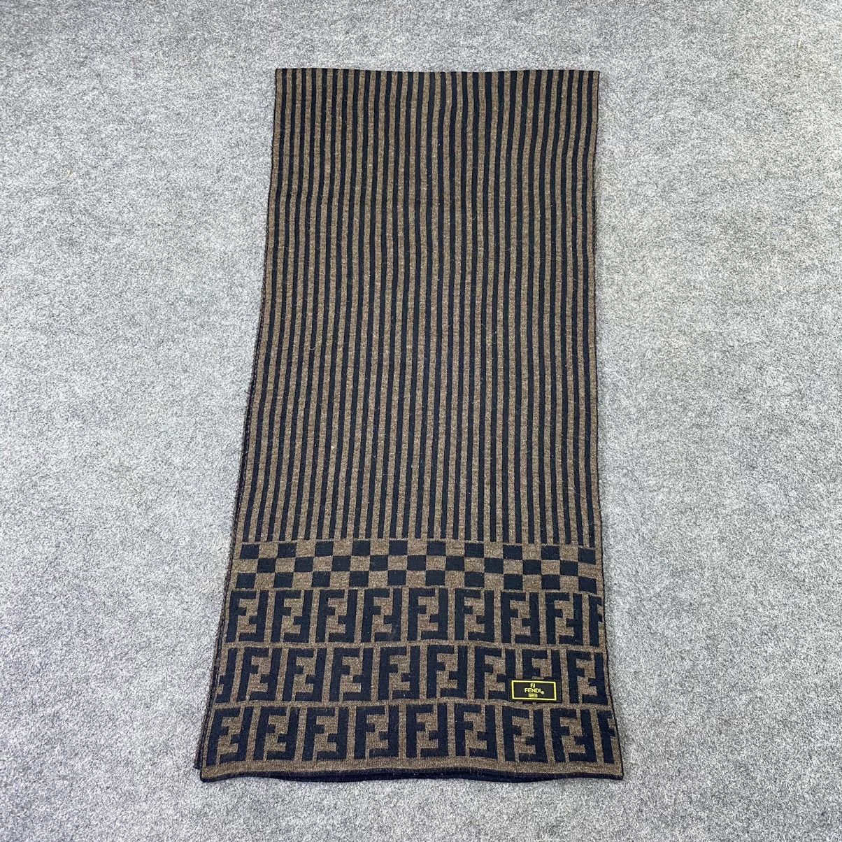 Fendi × Vintage Fendi Scarf / Muffler / Neckwear - T1342 Size ONE SIZE - 3 Thumbnail