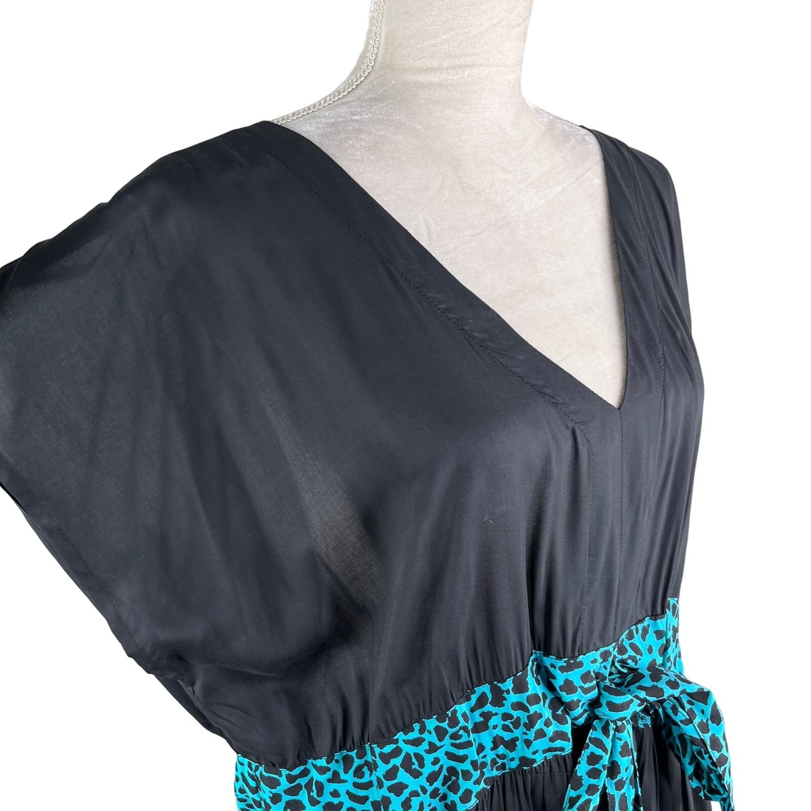 Other Swimsuits For All Coverup Dress 14/16 Black Belt New Size XL / US 12-14 / IT 48-50 - 6 Thumbnail