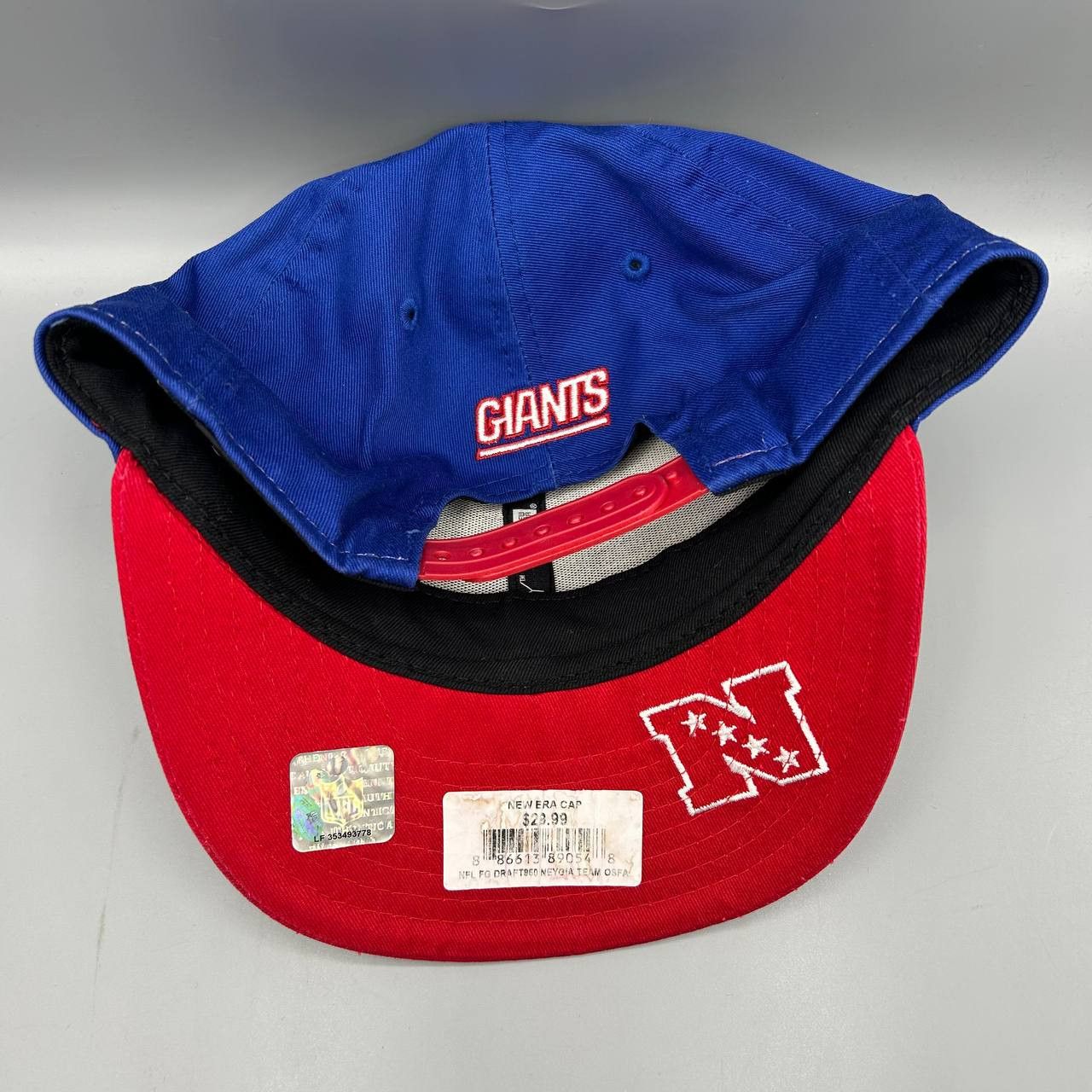 New Era New York Giants Hat Men NFL 9Fifty Snap Back Cap Cotton New Size ONE SIZE - 6 Thumbnail