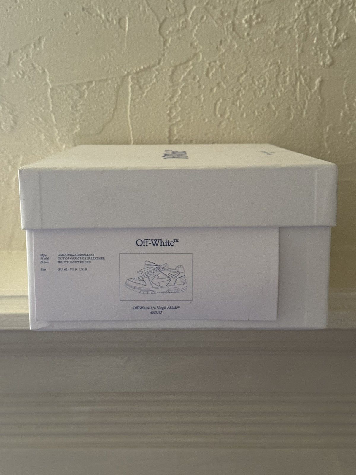 Off-White ( OFF-WHITE ) Off-White whiteOut Of Office Size US 9 / EU 42 - 7 Thumbnail