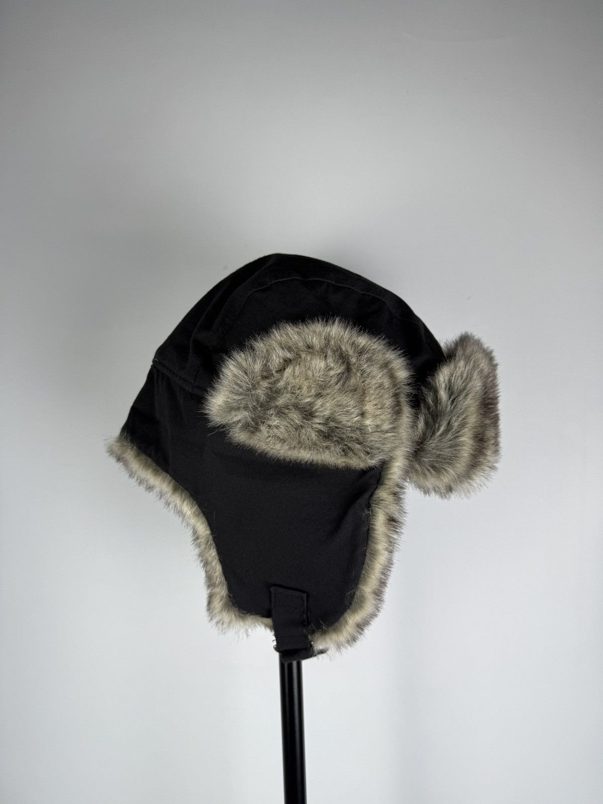 Japanese Brand × Vintage Y2K Vintage Avant Garde Hat Ushanka Fur Streetwear Style Alt Size ONE SIZE - 4 Thumbnail