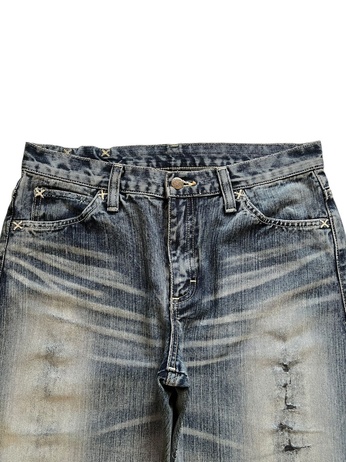 Lee Vintage Japanese Lee Riders Faded Wash Flare Jeans Size US 31 - 4 Thumbnail