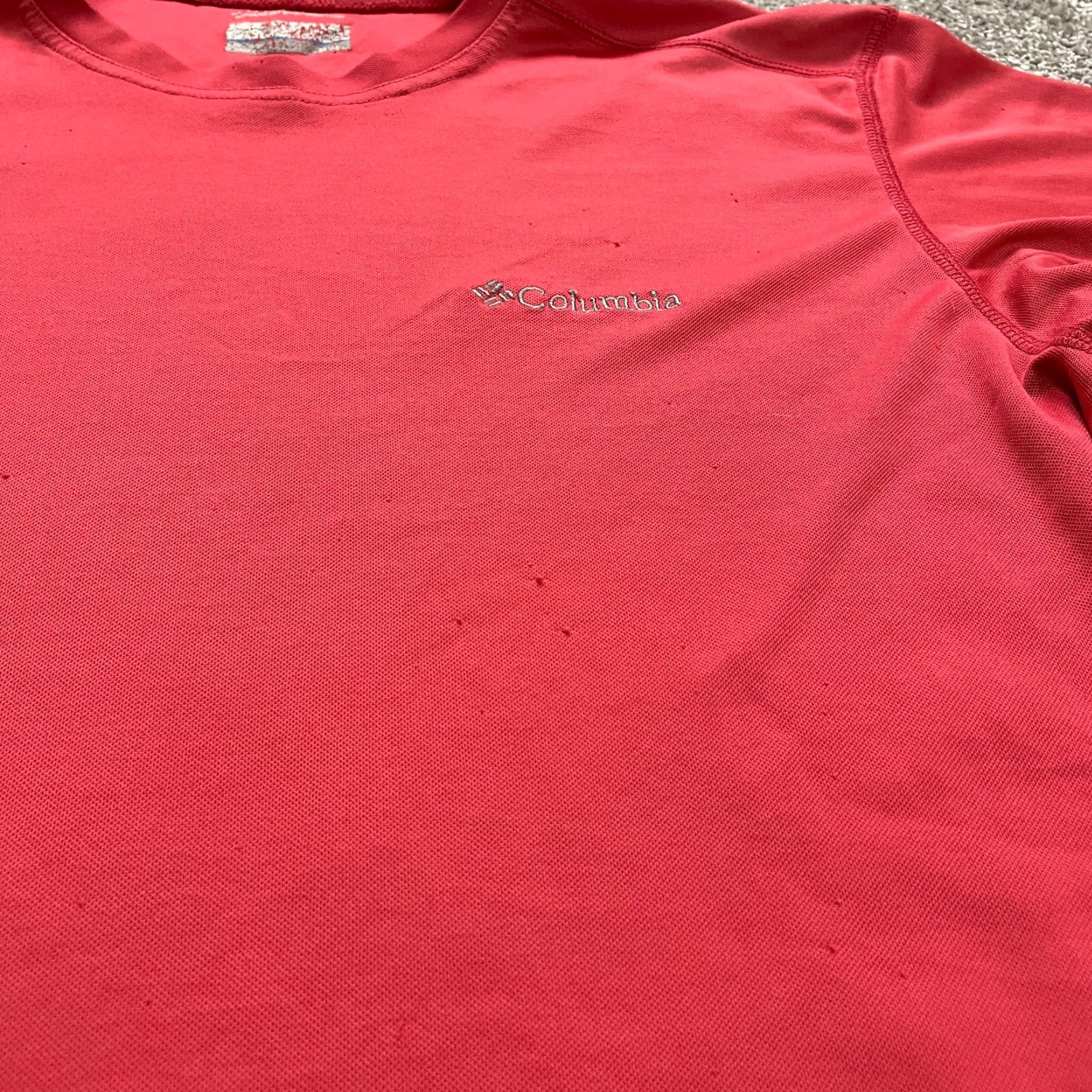 Vintage Columbia Omni Wick T-Shirt Mens M Red Crew Neck Short Sleeve Casual Tee Size US M / EU 48-50 / 2 - 4 Thumbnail