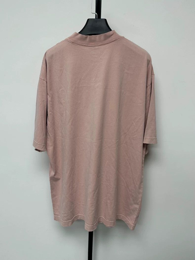 Balenciaga Balenciaga Monogrammed Crew Neck Pullover Short Sleeve Dro Size US M / EU 48-50 / 2 - 2 Thumbnail
