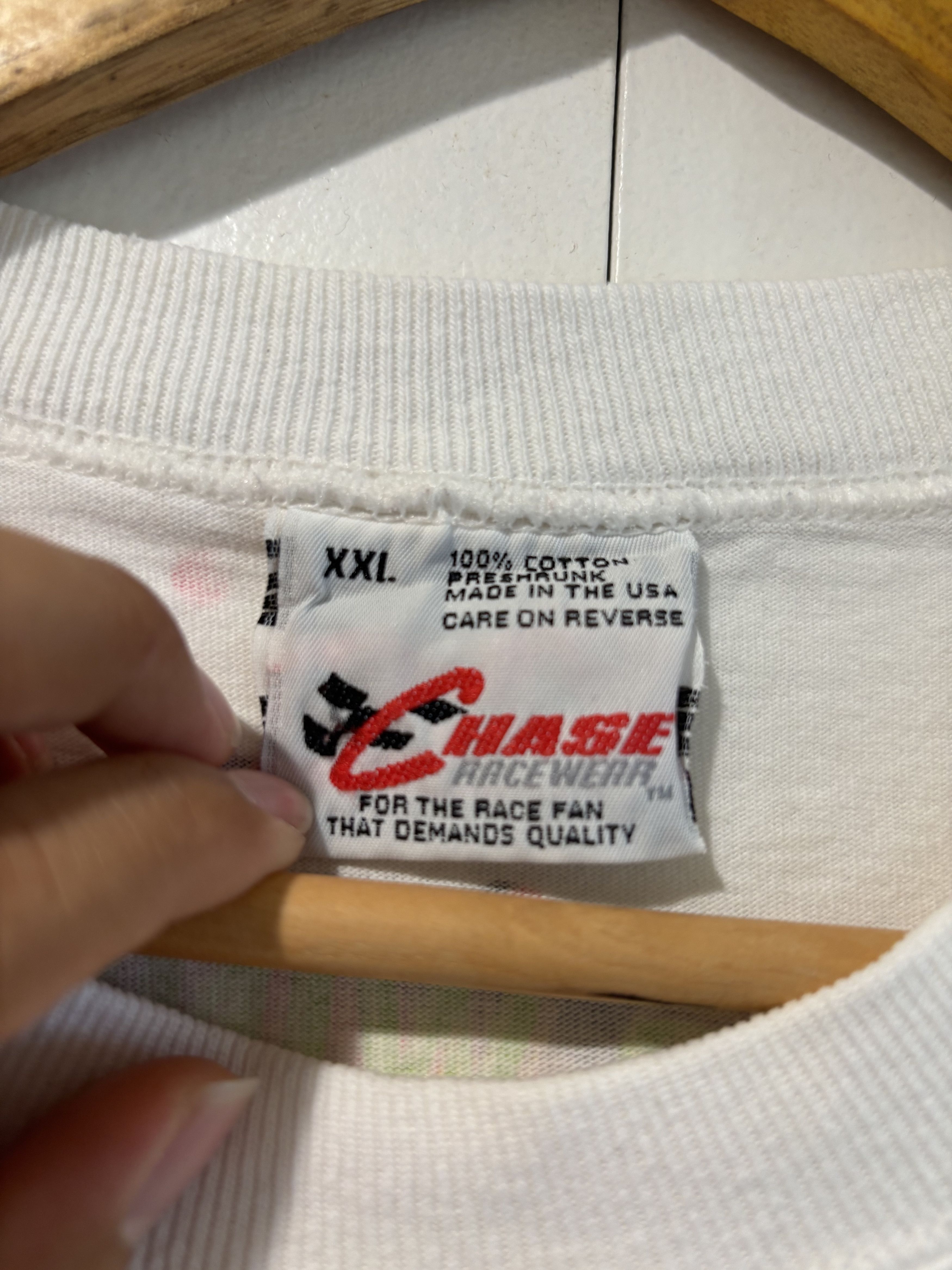 Chase Authentics × NASCAR × Vintage Dated NASCAR 1996 Terry Labonte Kellogg’s AOP shirt Size US XXL / EU 58 / 5 - 5 Thumbnail