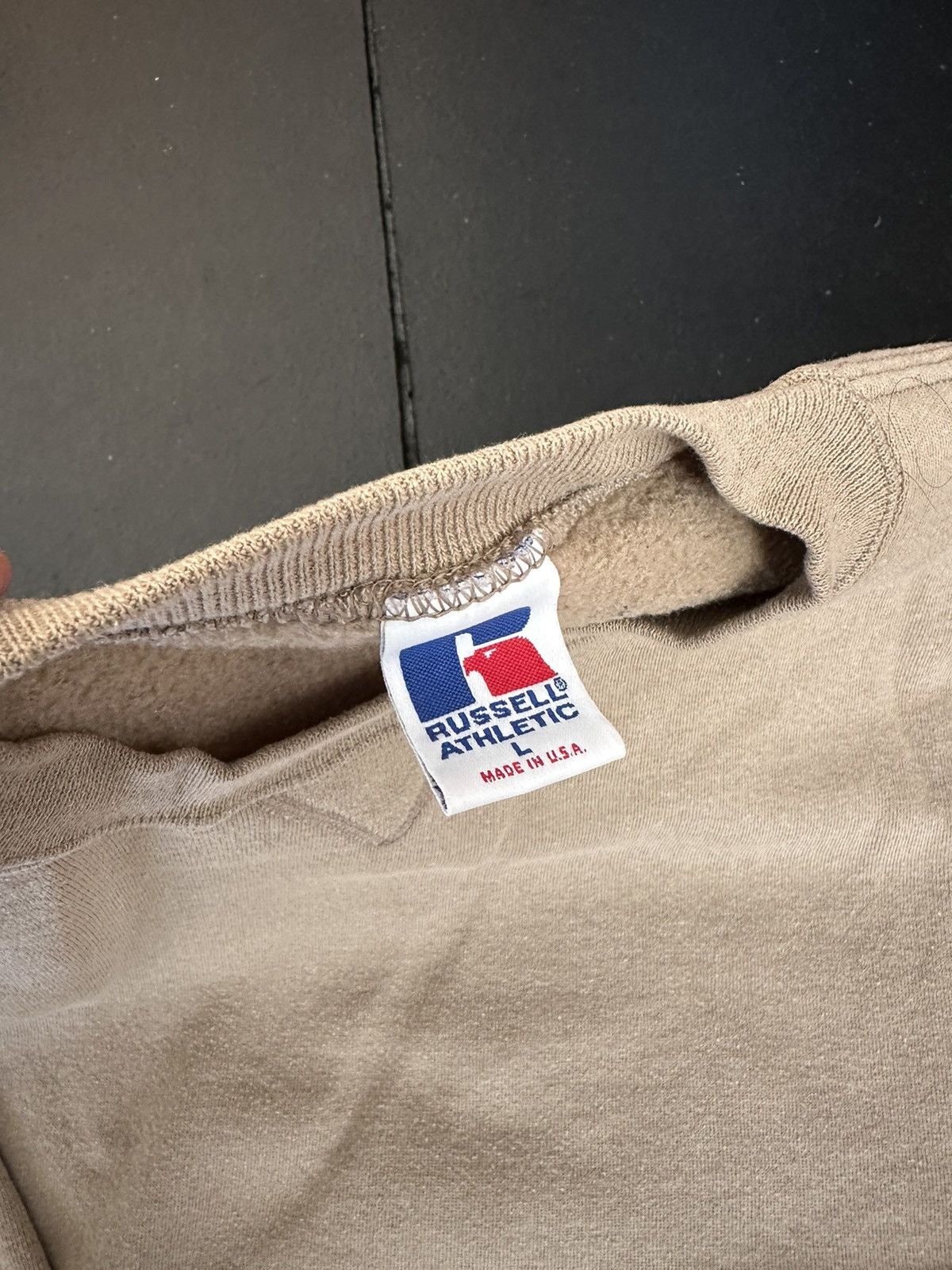 Russell Athletic × Vintage Vintage Russell Athletics Crewneck Sweater Size US L / EU 52-54 / 3 - 3 Thumbnail