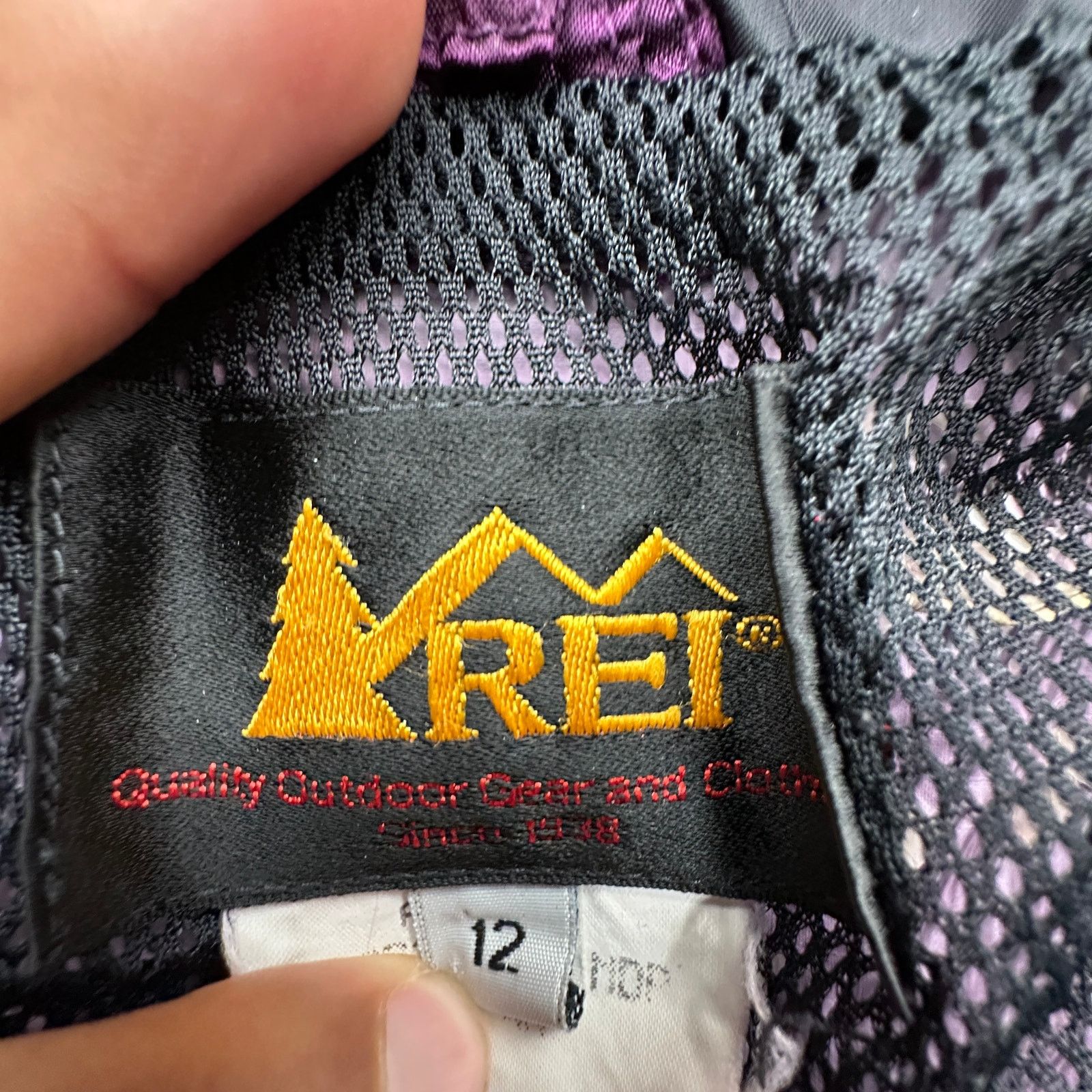 Rei Vintage REI Gore-Tex Hooded Jacket Womens 12 Large Shell Size L / US 10 / IT 46 - 3 Thumbnail