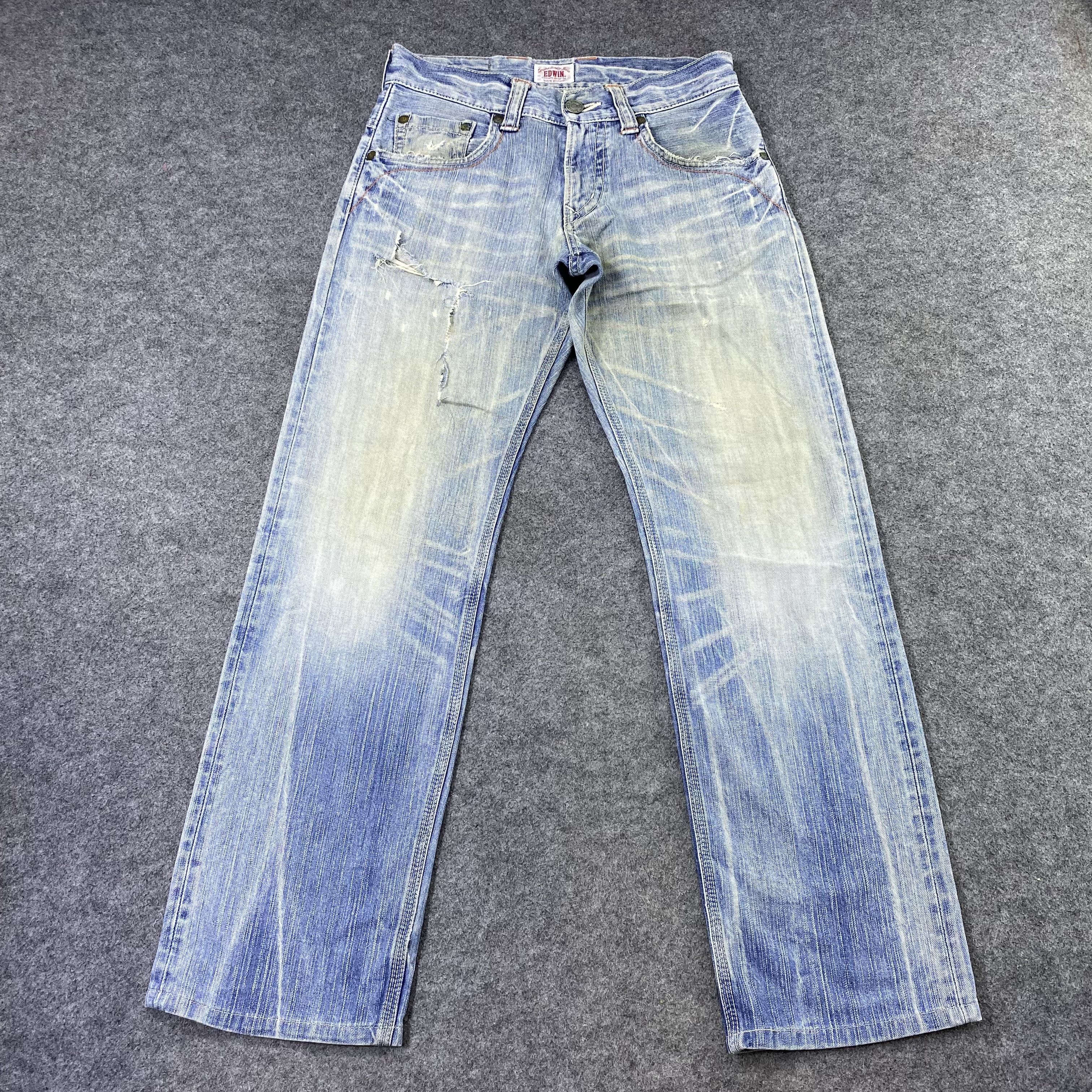 Edwin Edwin 424 XVS Straight Jeans-J1152 Size US 32 / EU 48 - 2 Thumbnail