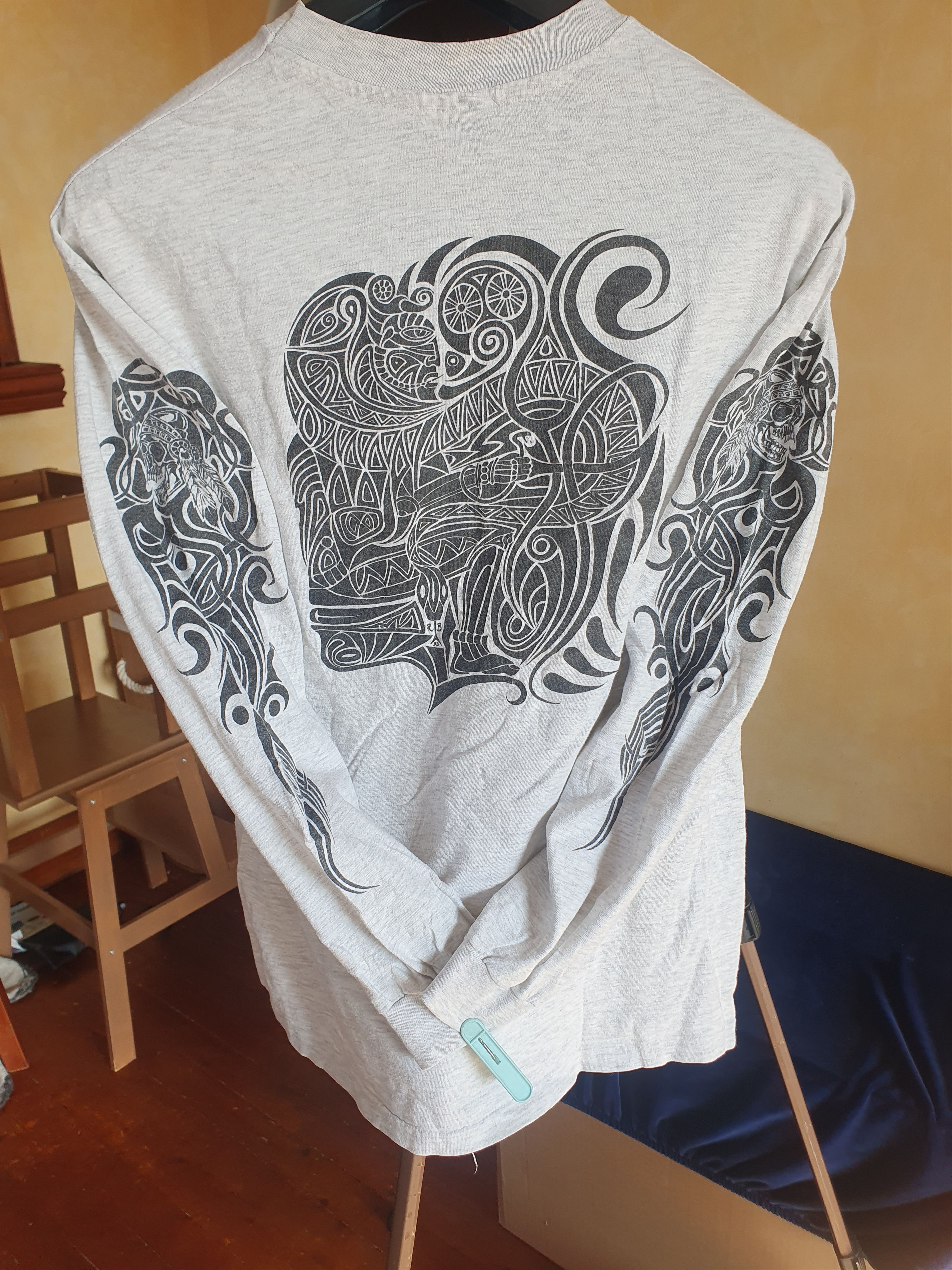 Hanes × Vintage Arapaho Tribe Native American Graphic Vtg T-shirt sz L Size US L / EU 52-54 / 3 - 1 Thumbnail