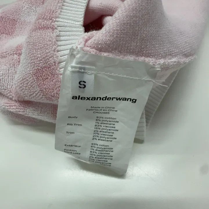 Alexander Wang Alexander Wang Pink Checkered Mini Skirt - Size 22" - 6 Thumbnail