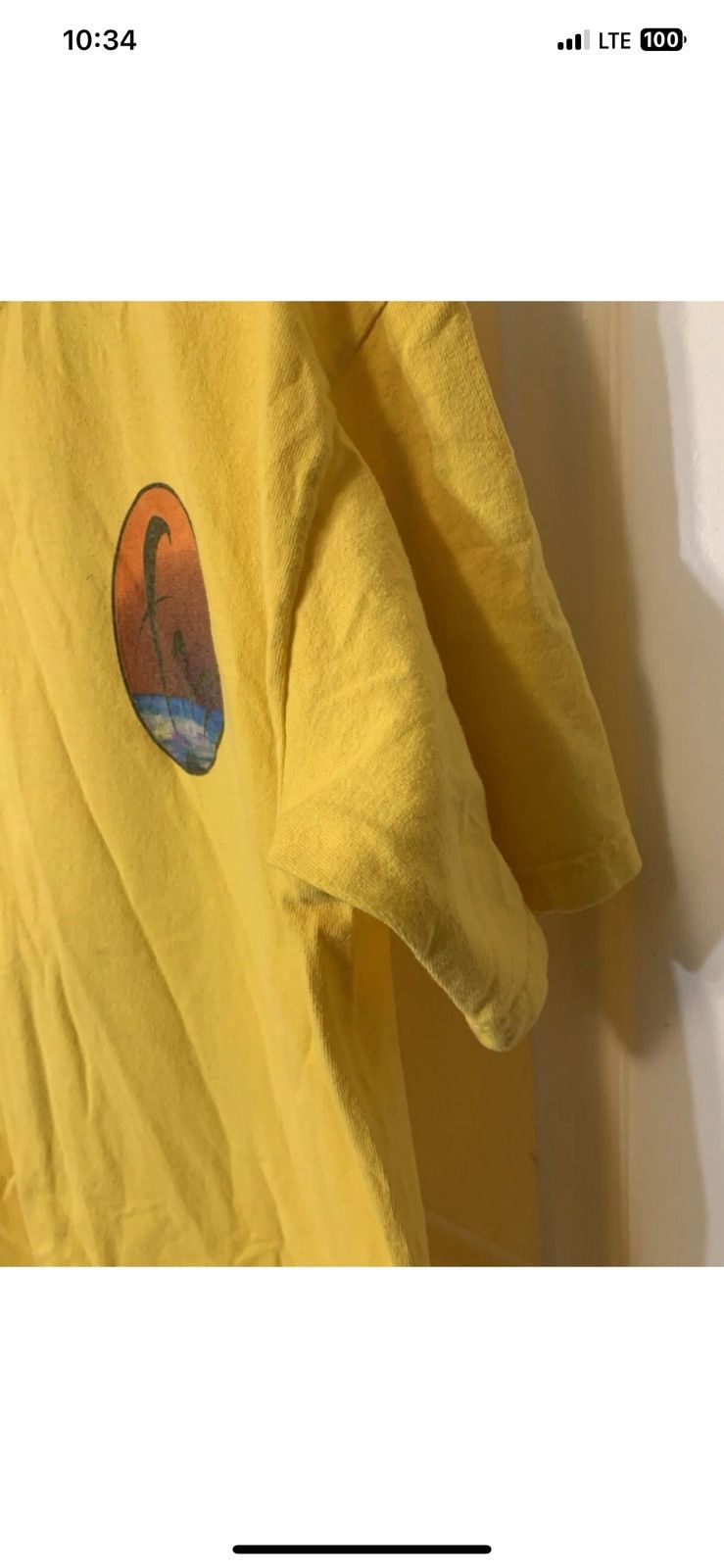 Gildan Vtg Fleetwood Mac mens sz L 2003 yellow t shirt Size US L / EU 52-54 / 3 - 9 Thumbnail