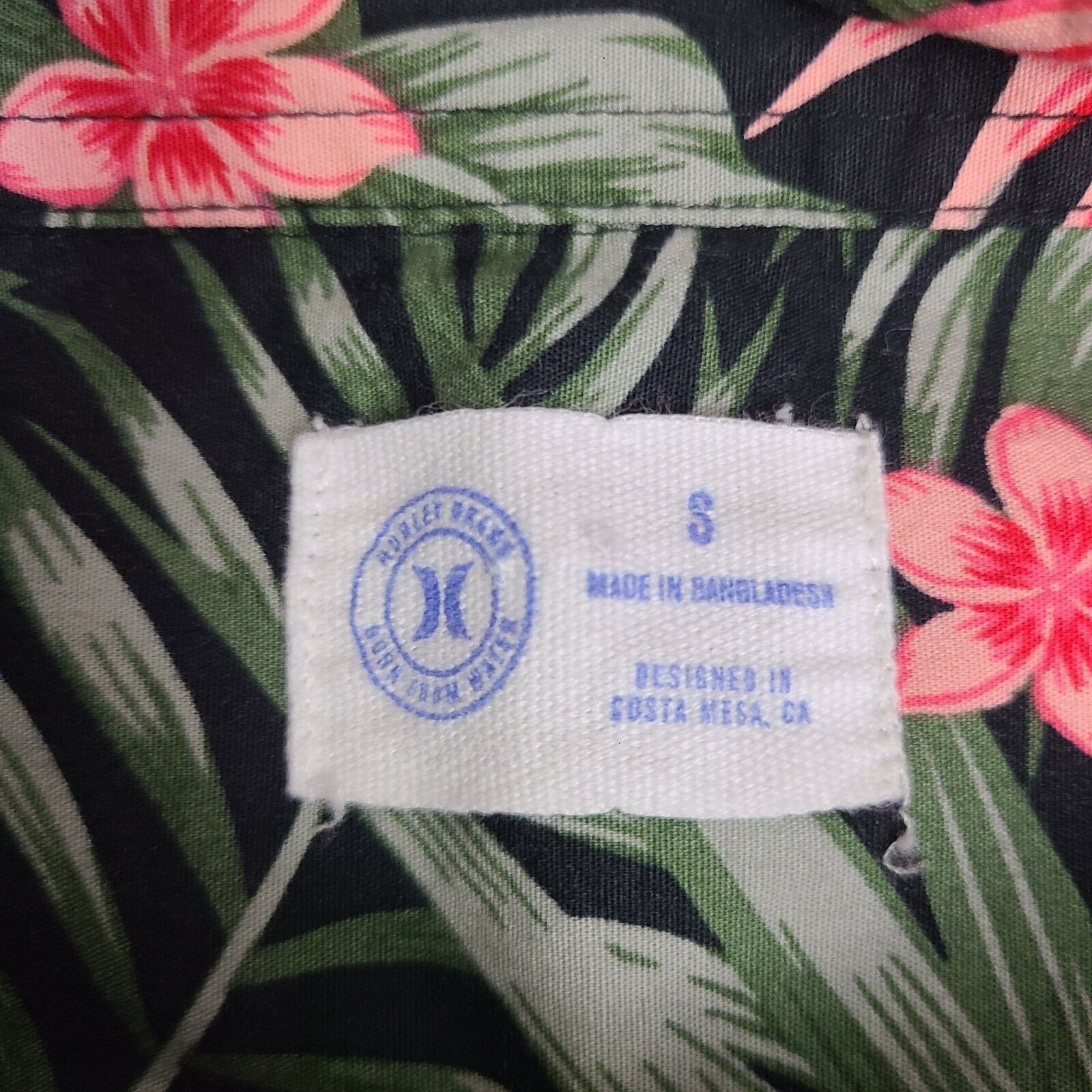 Hurley Hurley Lanai Stretch Short Sleeve Woven Shirt Floral CJ5221 Size US S / EU 44-46 / 1 - 5 Thumbnail
