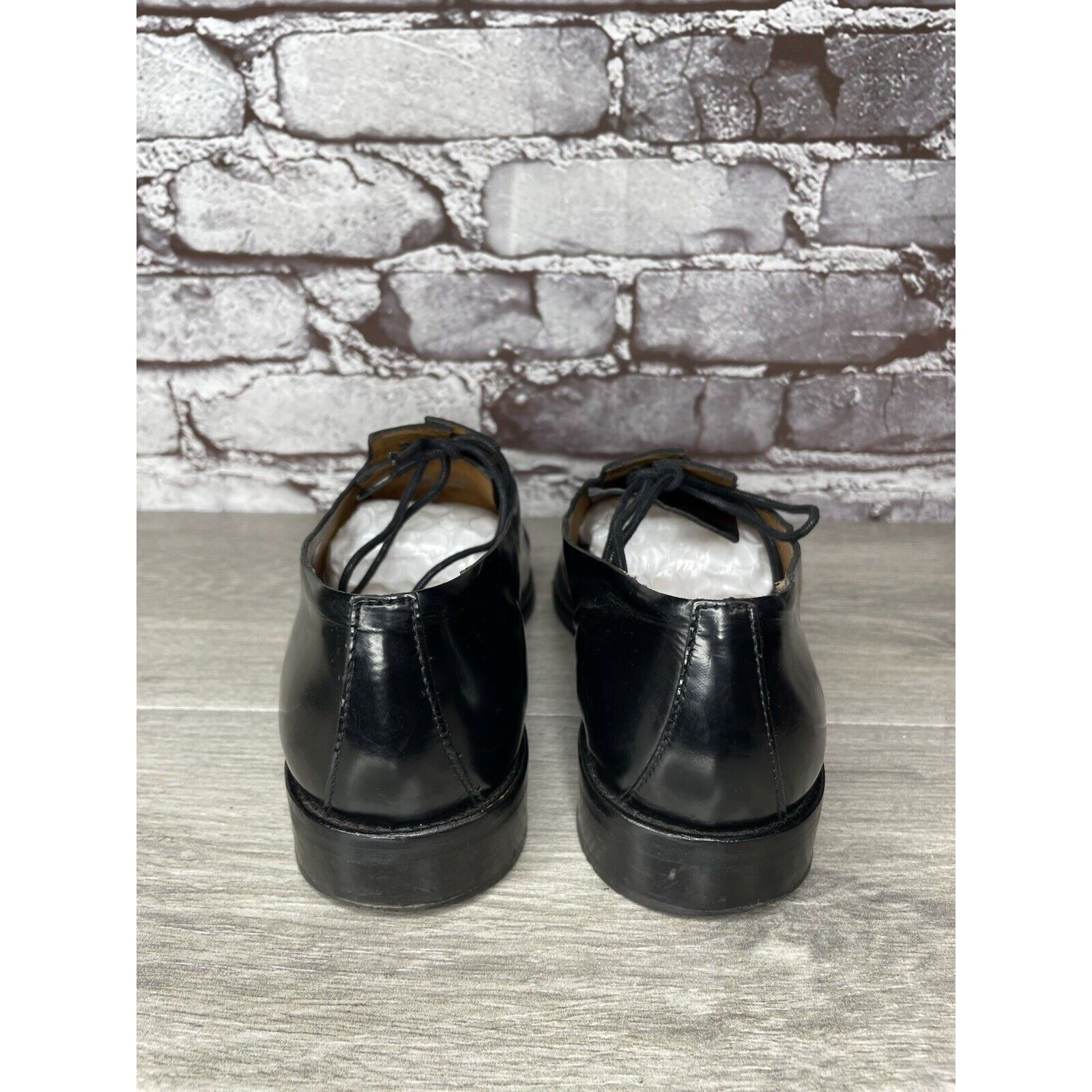 Other Filipe Sousa Black Patent Leather Oxfords Lace Up Shoes Wome Size US 7.5 / IT 37.5 - 13 Thumbnail