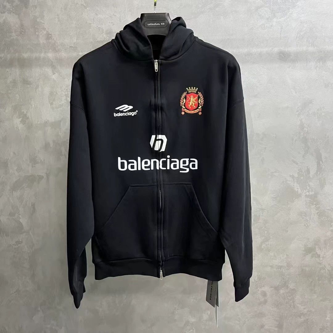 Balenciaga Balenciaga Printed Hoodie XS Men Size US XS / EU 42 / 0 - 1 Thumbnail