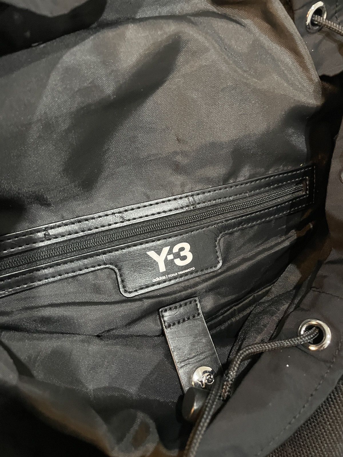 Yohji Yamamoto Yohji Yamamoto Parachute Backpack Size ONE SIZE - 7 Thumbnail