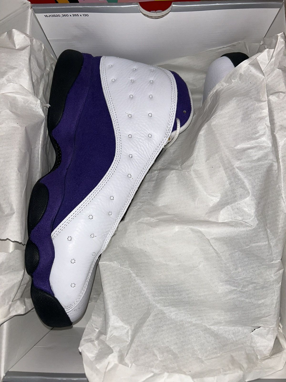 Jordan Brand Jordan 13 Retro Lakers 414571-105 size 13 VNDS Size US 13 / EU 46 - 11 Thumbnail